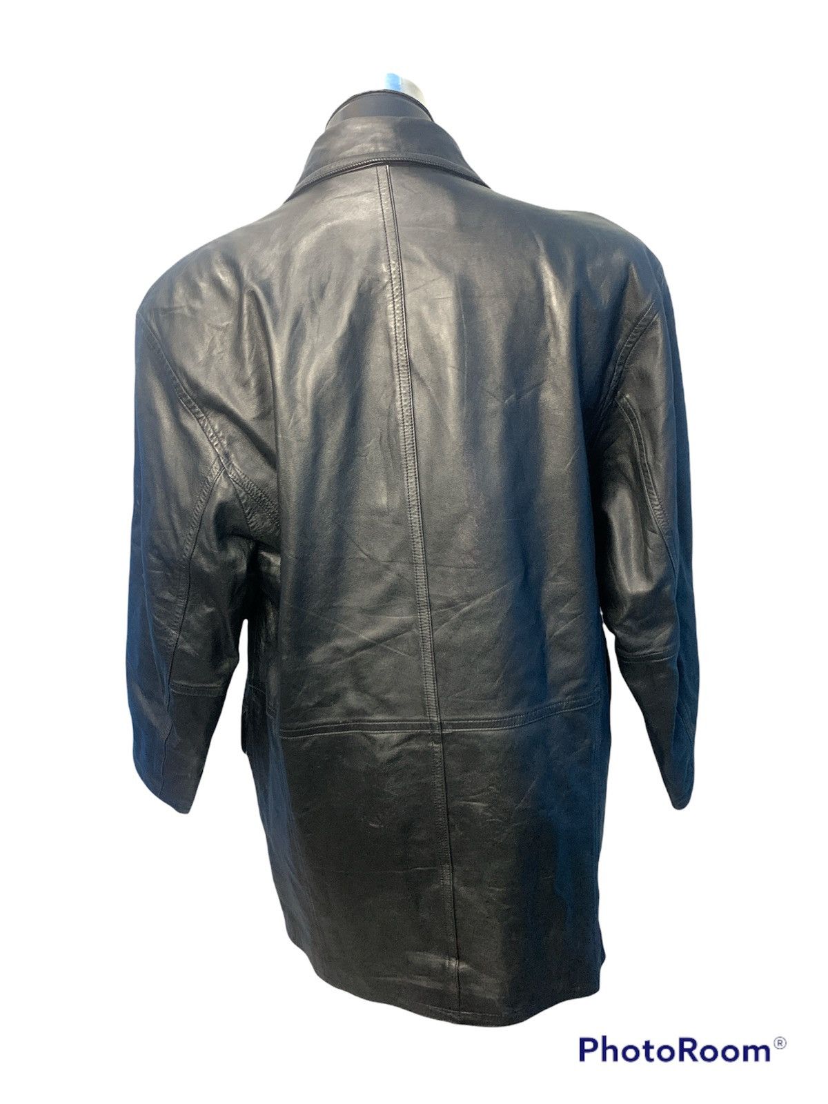 Designer × Pierre Balmain Pierre Balmain Paris Leather Coat Pattern Size US M / EU 48-50 / 2 - 6 Thumbnail