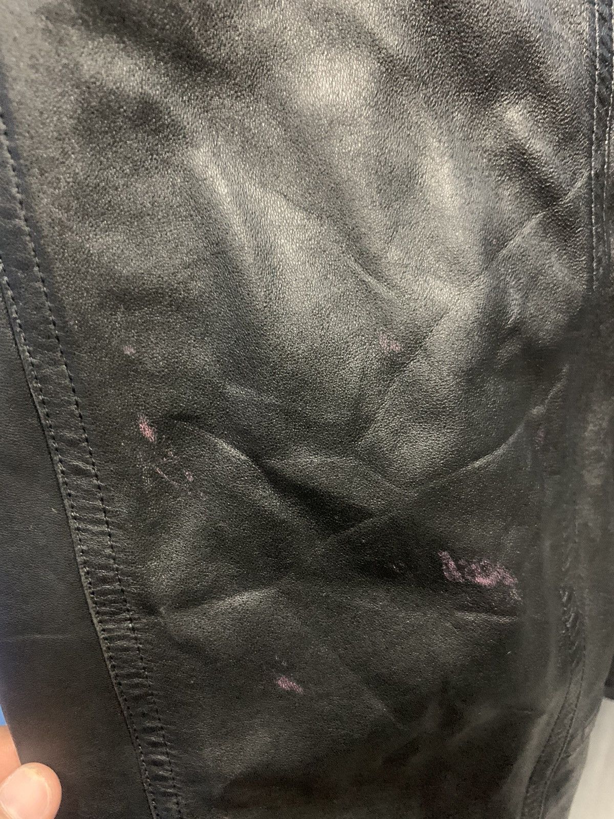 Designer × Pierre Balmain Pierre Balmain Paris Leather Coat Pattern Size US M / EU 48-50 / 2 - 7 Thumbnail