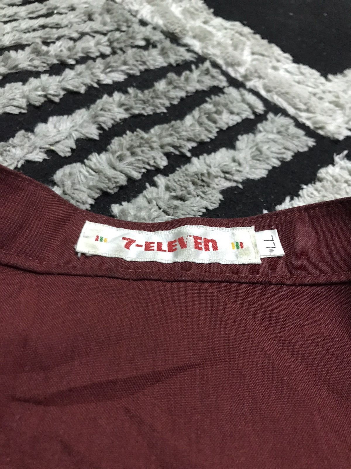 Uniform Wares Vintage 7 eleven uniform zipper shirt Size US L / EU 52-54 / 3 - 3 Thumbnail