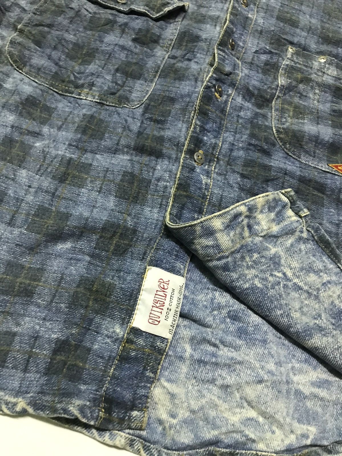 Quiksilver Rare!! Vintage Quiksilver shirts Size US S / EU 44-46 / 1 - 6 Thumbnail