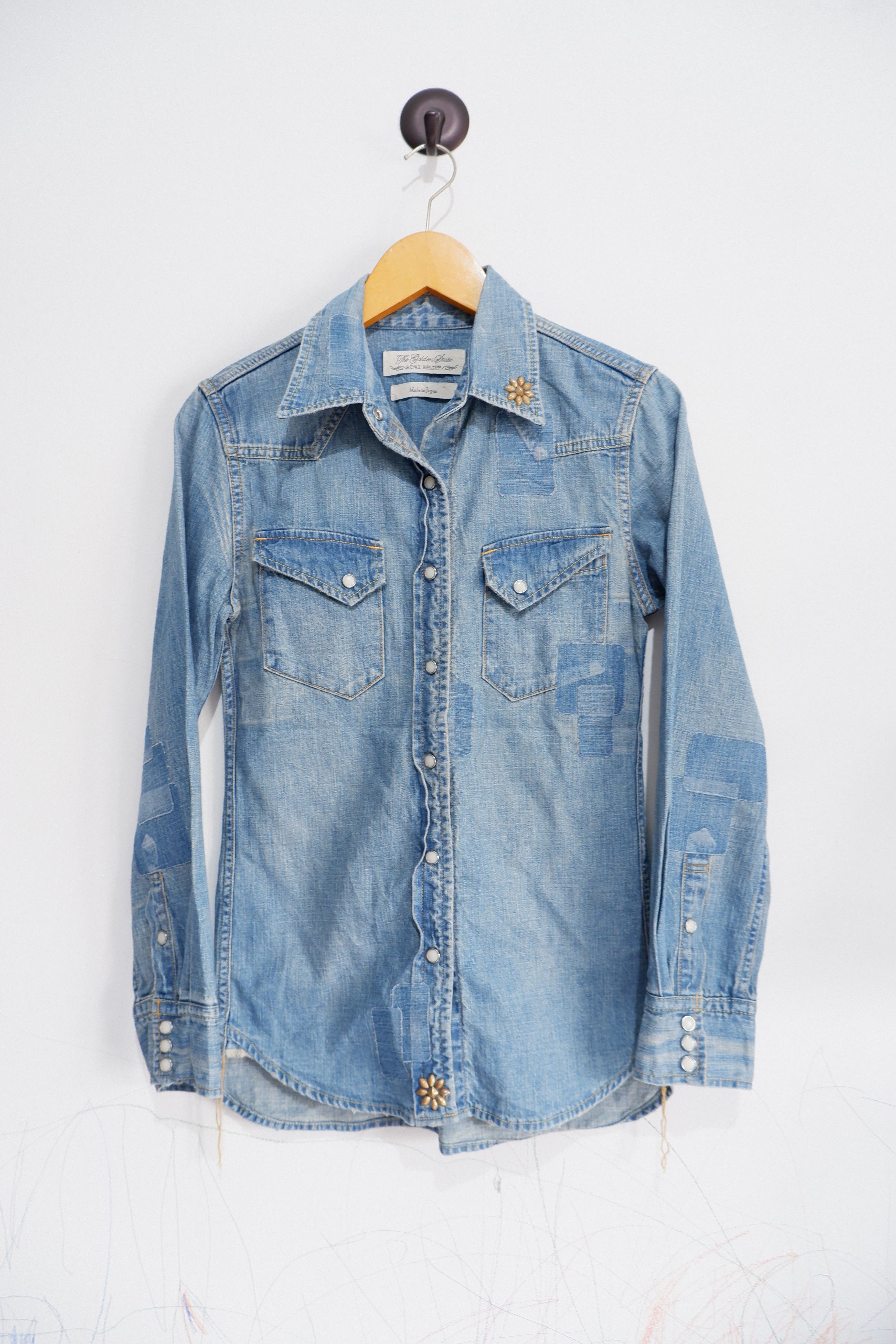 Kapital Vintage Remi Relief Western Patch Shirt Size US M / EU 48-50 / 2 - 1 Thumbnail