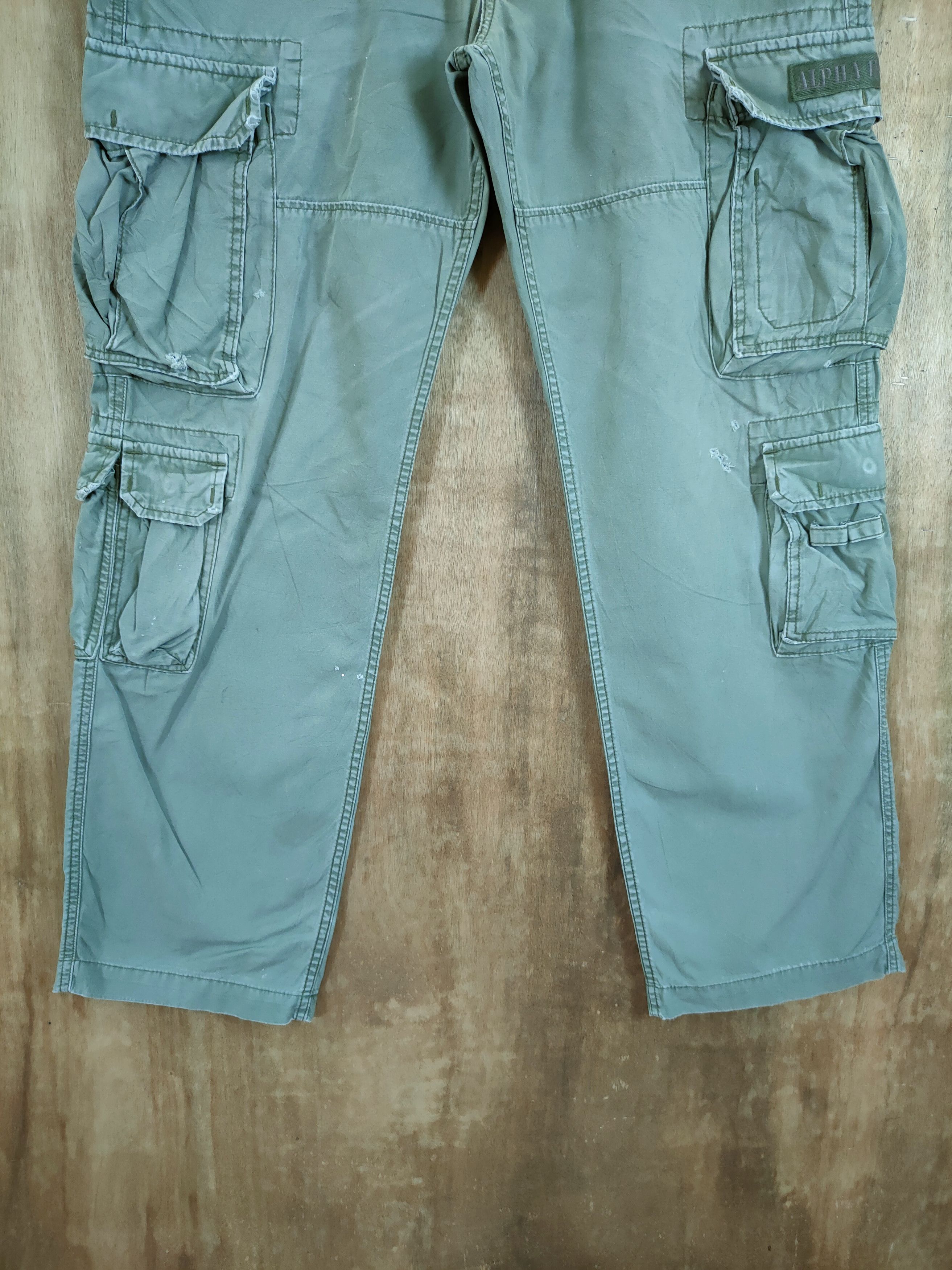 Alpha Industries Alpha Industries mutlipocket utility cargo pants #46-833DL Size US 32 / EU 48 - 2 Thumbnail