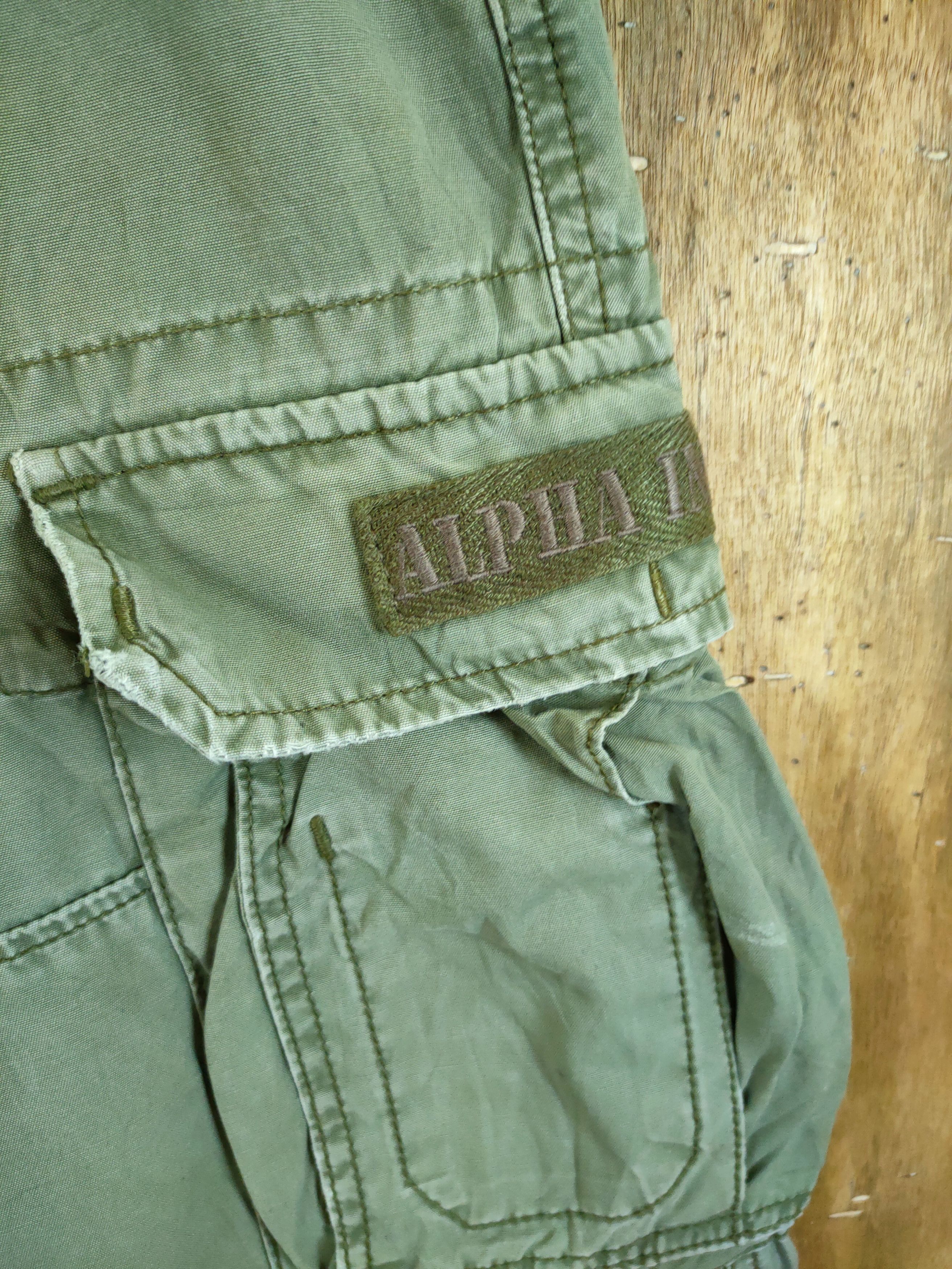 Alpha Industries Alpha Industries mutlipocket utility cargo pants #46-833DL Size US 32 / EU 48 - 4 Thumbnail