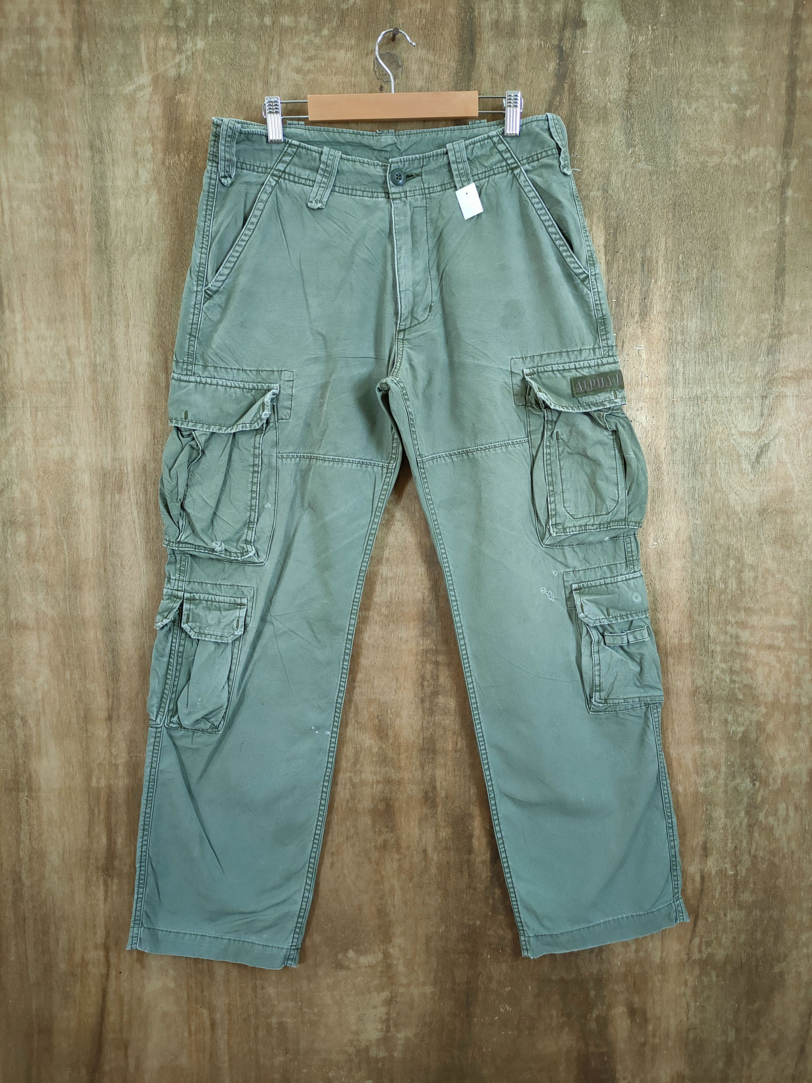 Alpha Industries Alpha Industries mutlipocket utility cargo pants #46-833DL Size US 32 / EU 48 - 1 Thumbnail
