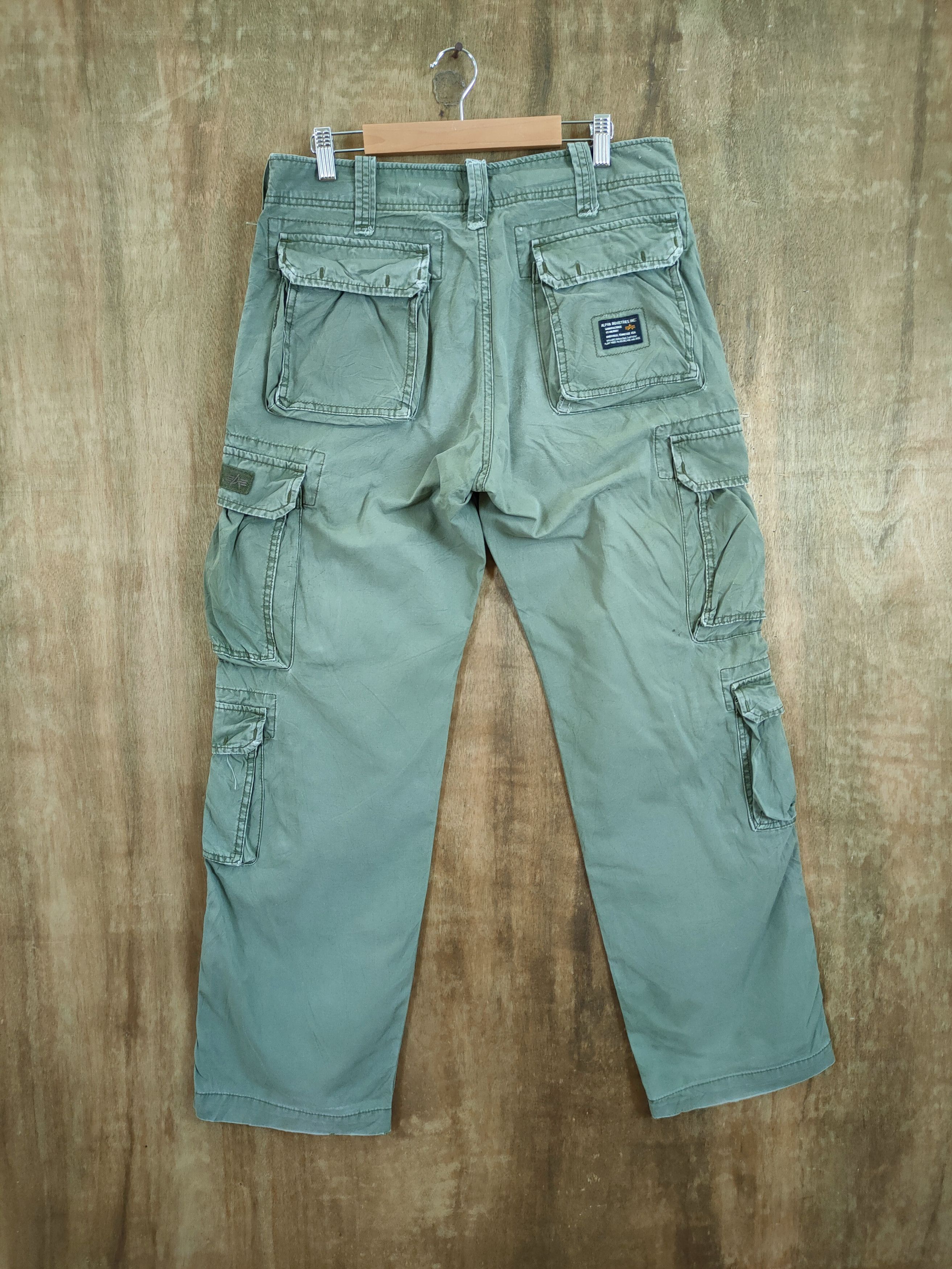 Alpha Industries Alpha Industries mutlipocket utility cargo pants #46-833DL Size US 32 / EU 48 - 7 Thumbnail