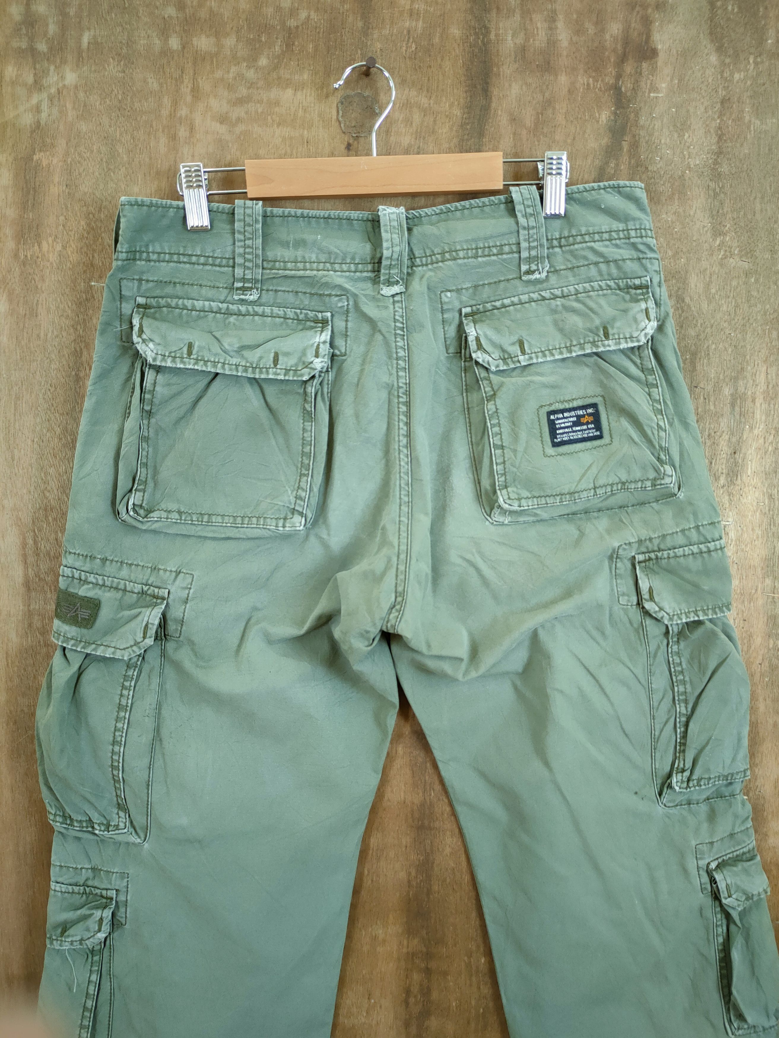 Alpha Industries Alpha Industries mutlipocket utility cargo pants #46-833DL Size US 32 / EU 48 - 9 Thumbnail
