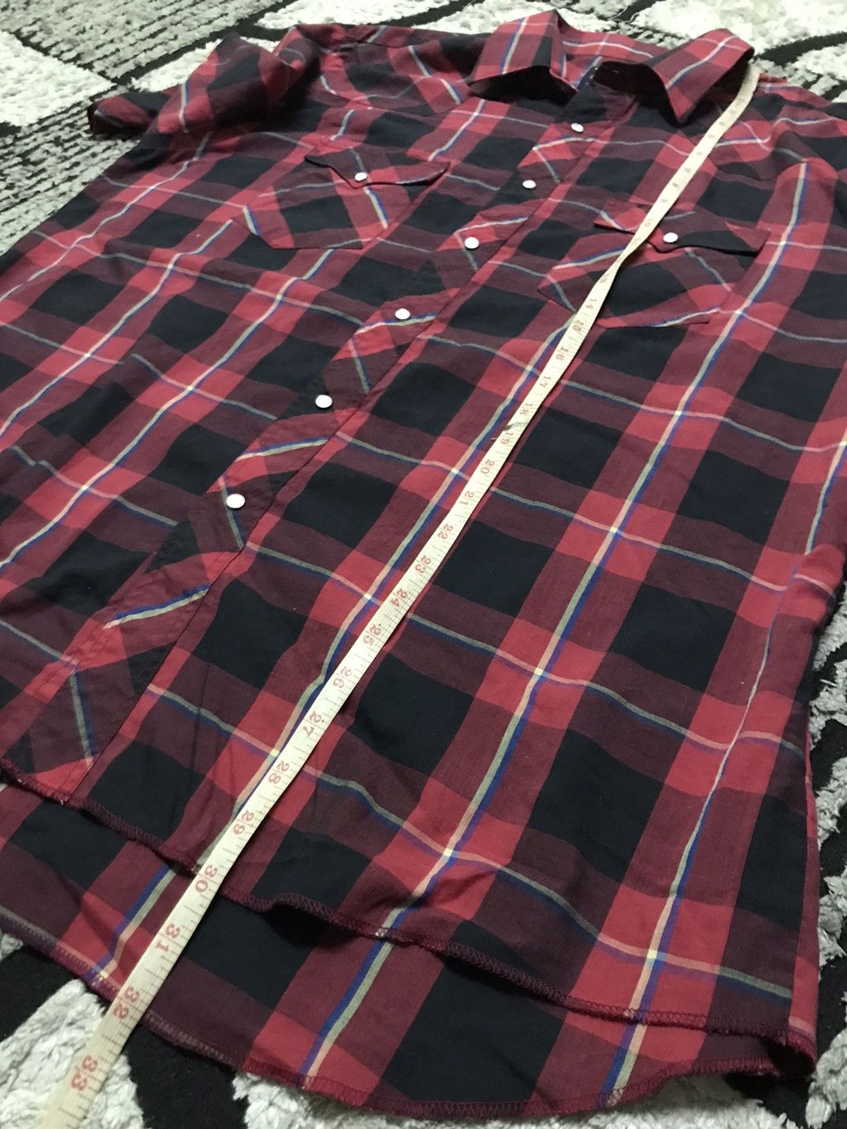 Vintage Vintage wrangler western shirts Size US XL / EU 56 / 4 - 5 Thumbnail