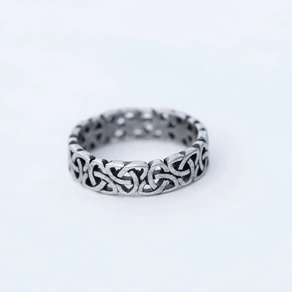 Vintage Retro Vintage Rune Knot Rings Size ONE SIZE - 2 Thumbnail
