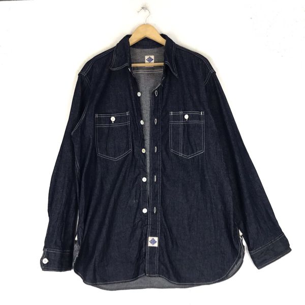 Post Overalls Post O'alls Denim Shirt | Grailed