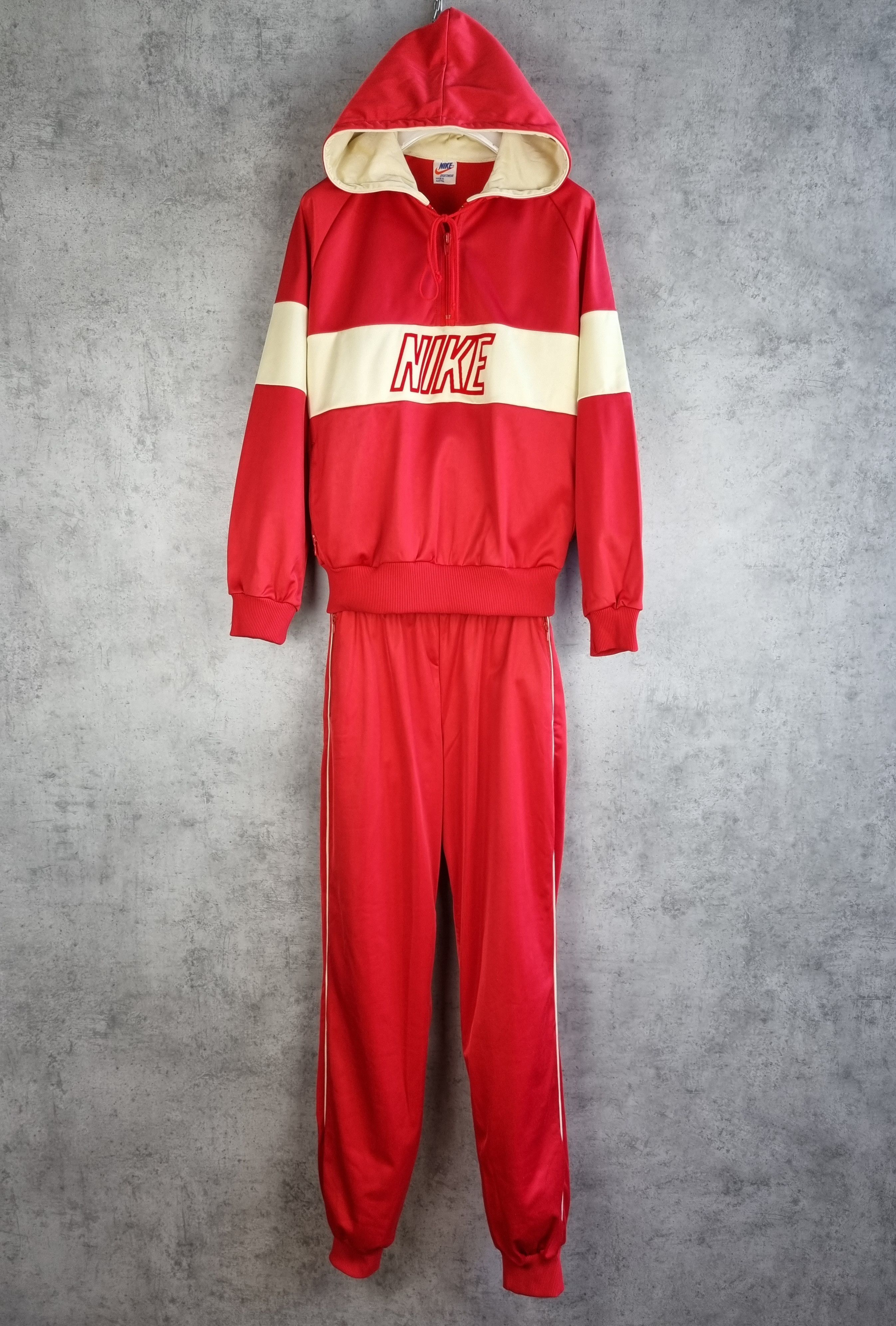 Nike × Vintage 80s Vintage NIKE full track suite Very Rare Find Size US S / EU 44-46 / 1 - 1 Thumbnail