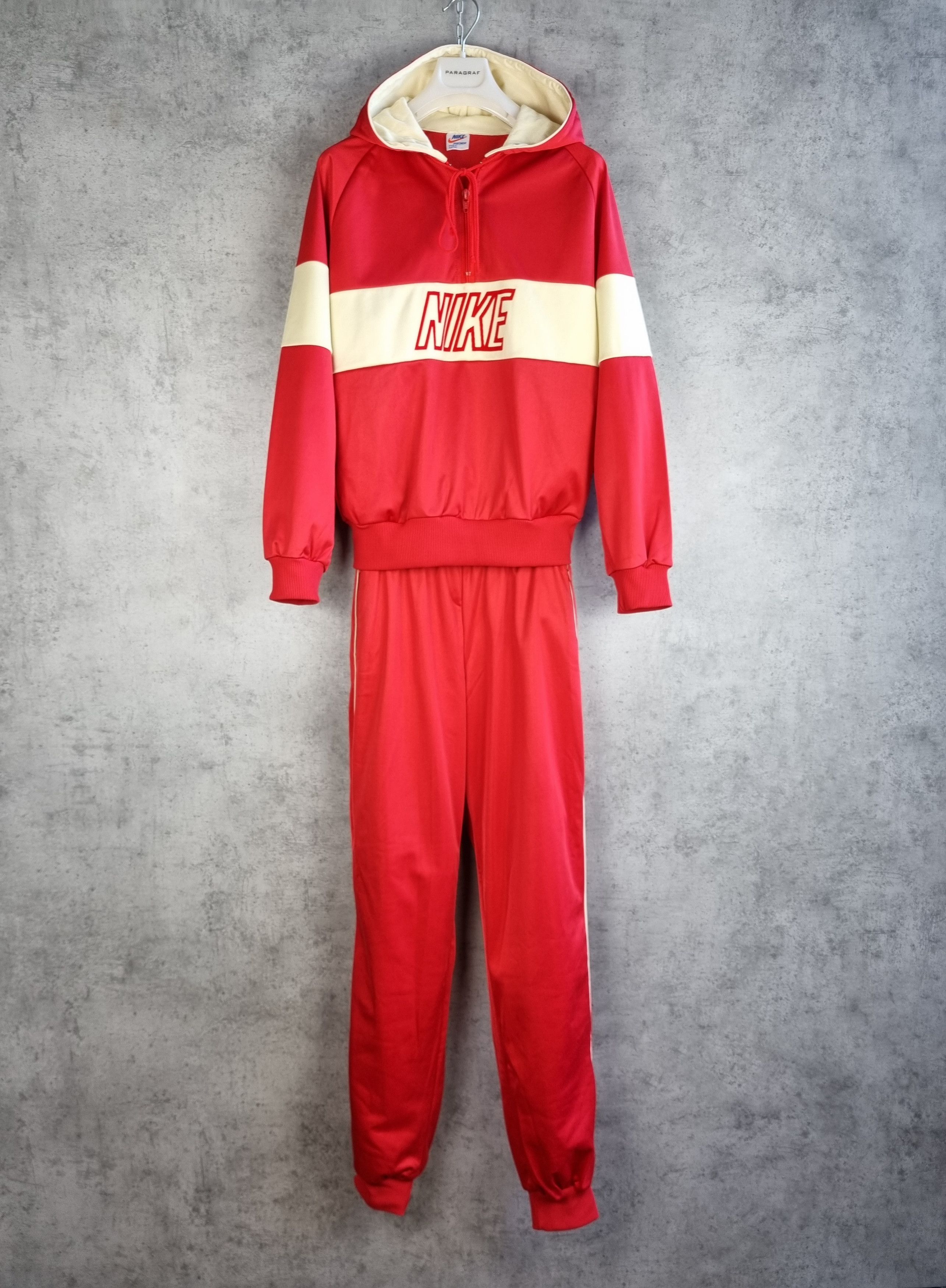 Nike × Vintage 80s Vintage NIKE full track suite Very Rare Find Size US S / EU 44-46 / 1 - 20 Thumbnail