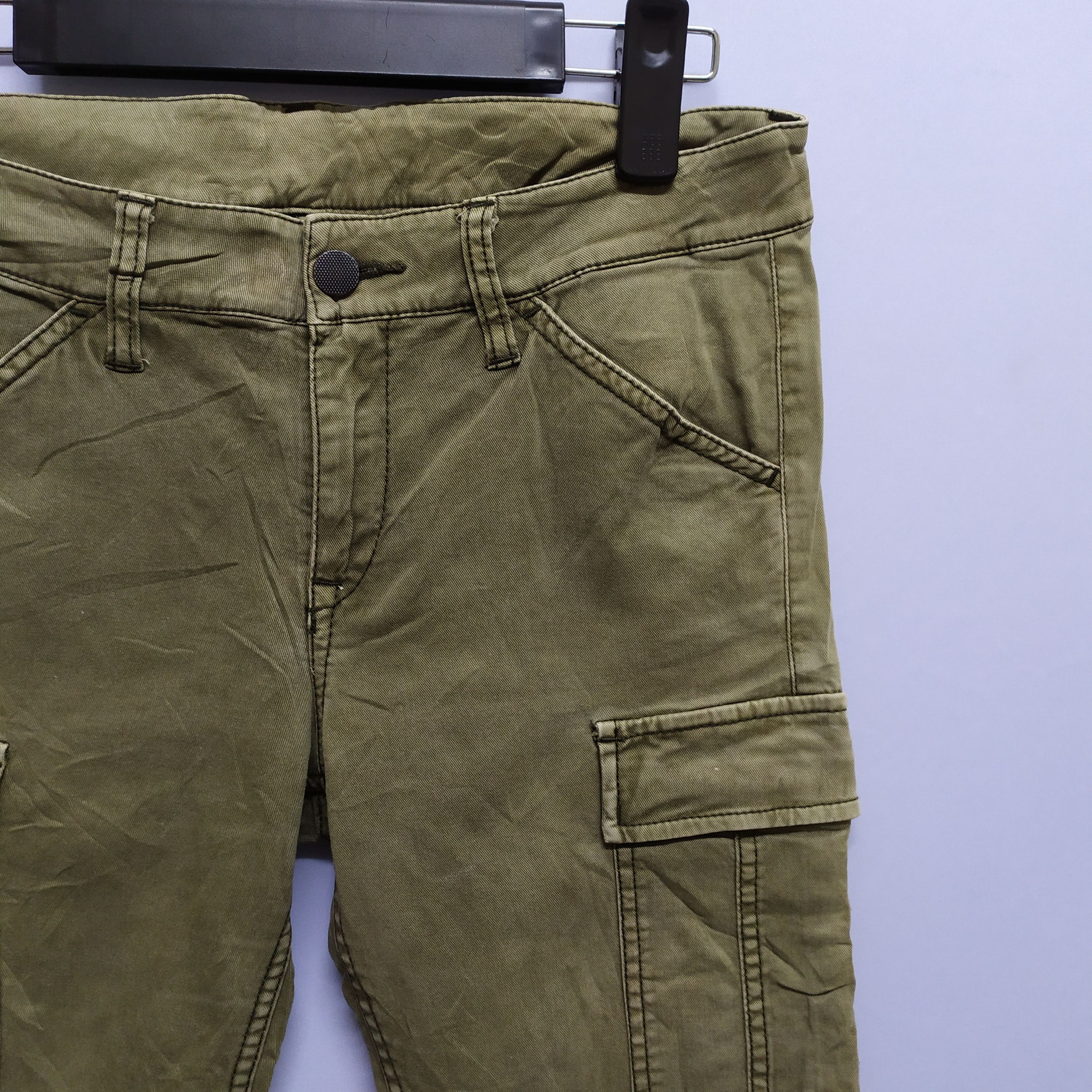 Japanese Brand JAPANESE BRAND SKINNY CARGO PANTS Size US 27 - 2 Thumbnail