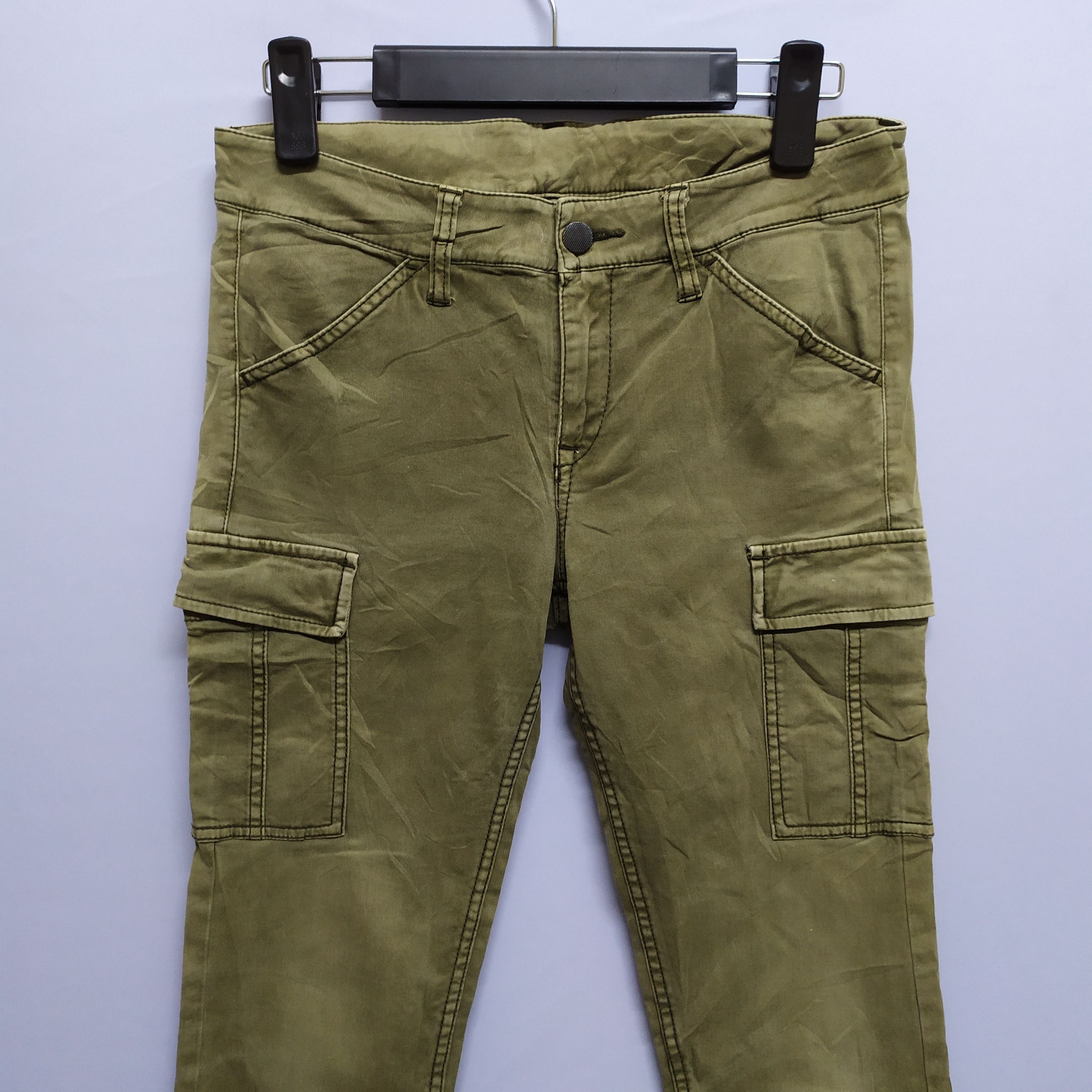 Japanese Brand JAPANESE BRAND SKINNY CARGO PANTS Size US 27 - 4 Thumbnail