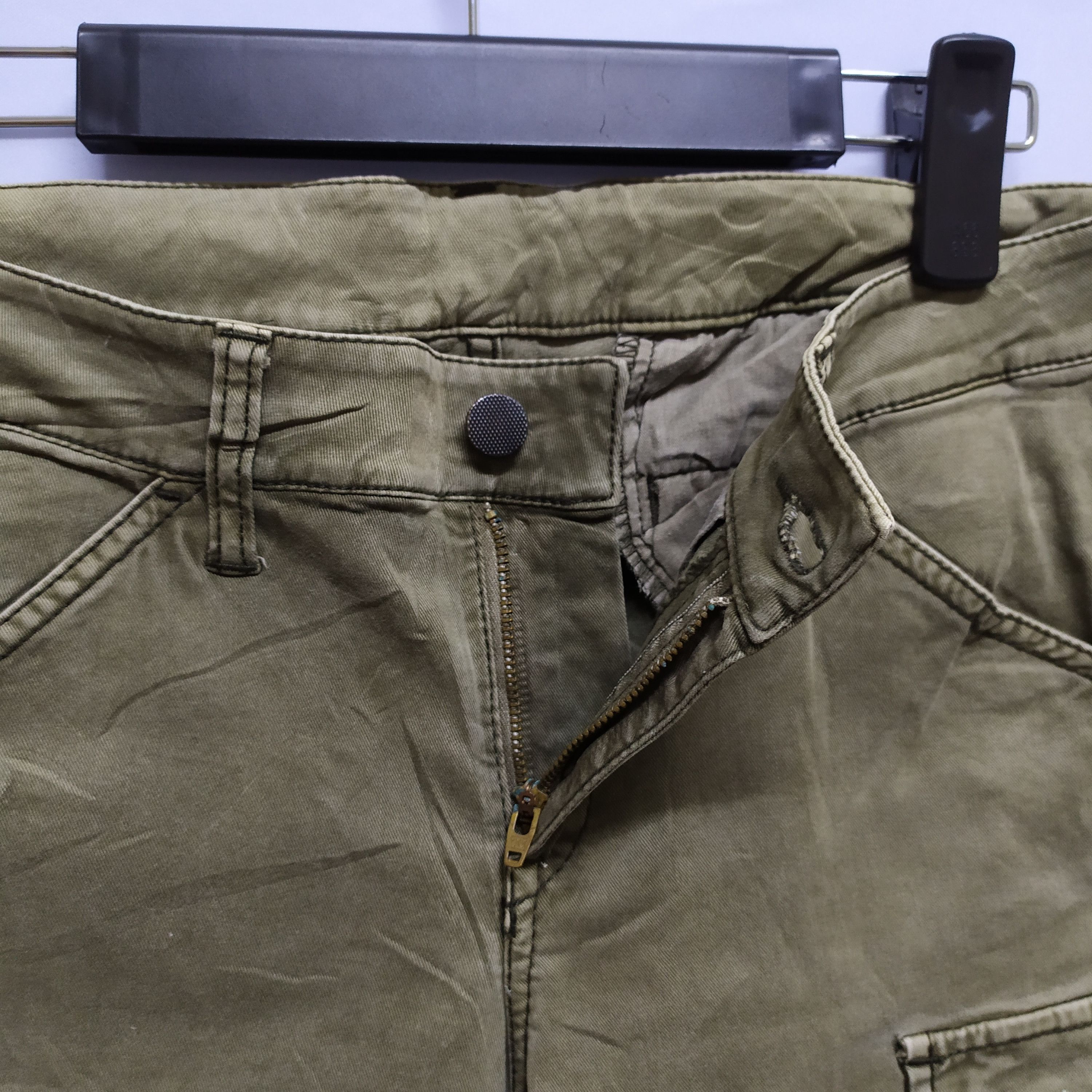 Japanese Brand JAPANESE BRAND SKINNY CARGO PANTS Size US 27 - 9 Thumbnail