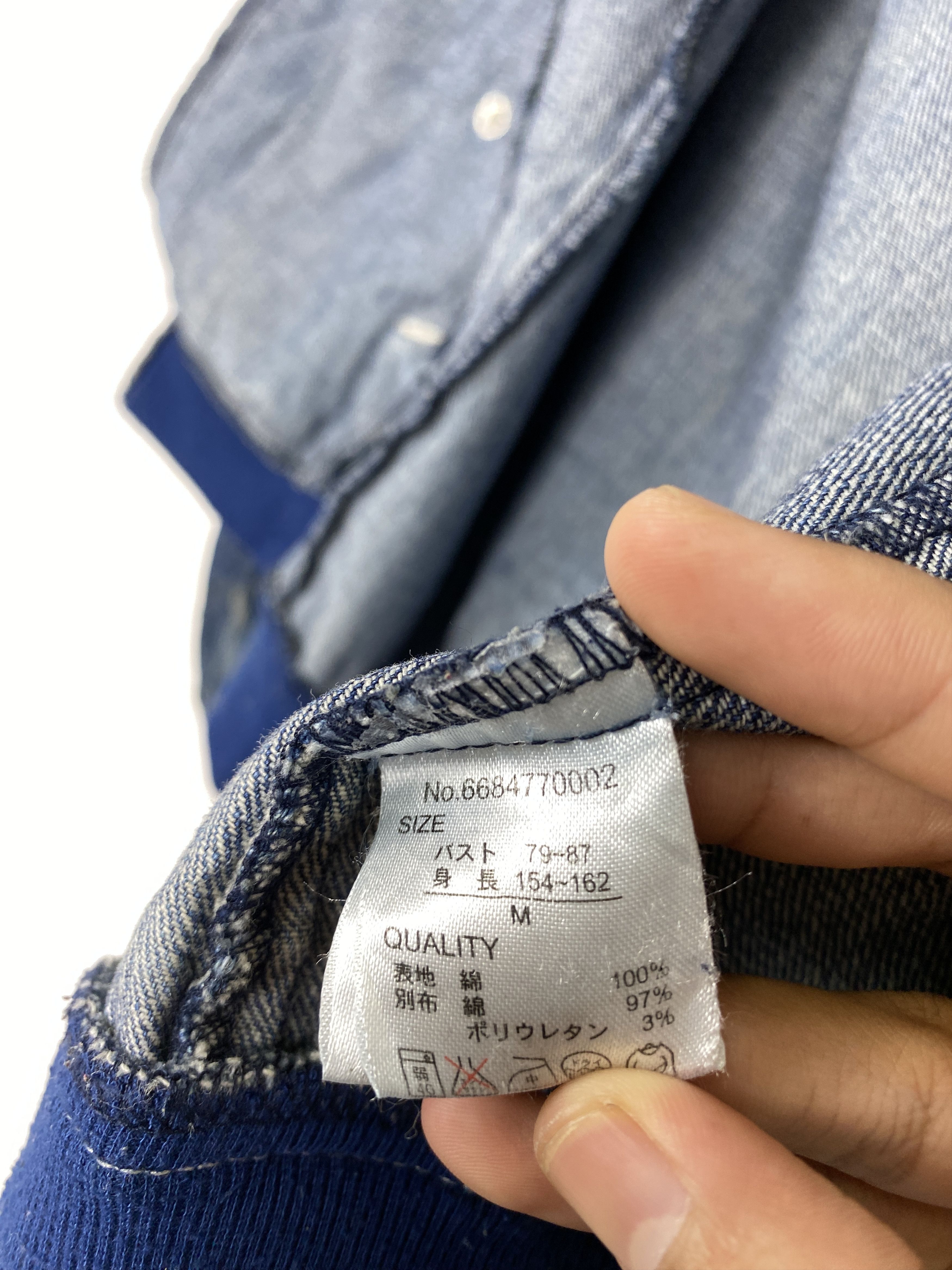 Japanese Brand Vintage Olive des Olive Zip Up Bombers Denim Jacket J1537 Size 3XL / US 20-22 - 9 Thumbnail