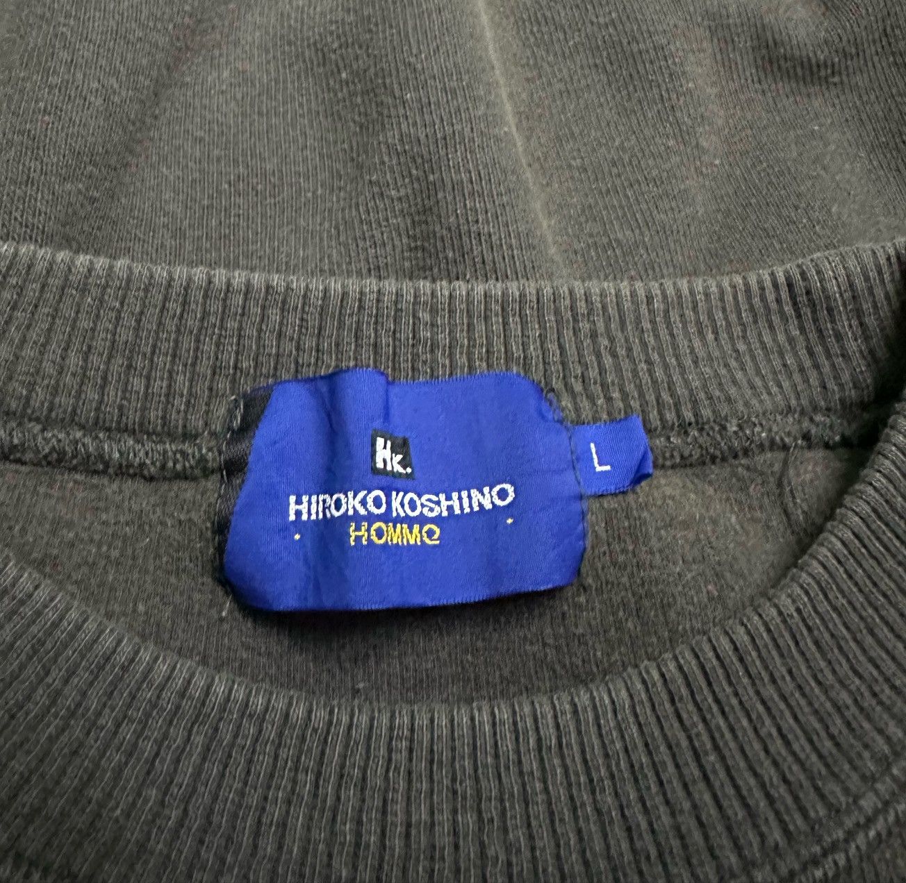 Hiroko Koshino Homme Hiroko Koshino homme sweatshirt Size US L / EU 52-54 / 3 - 3 Thumbnail