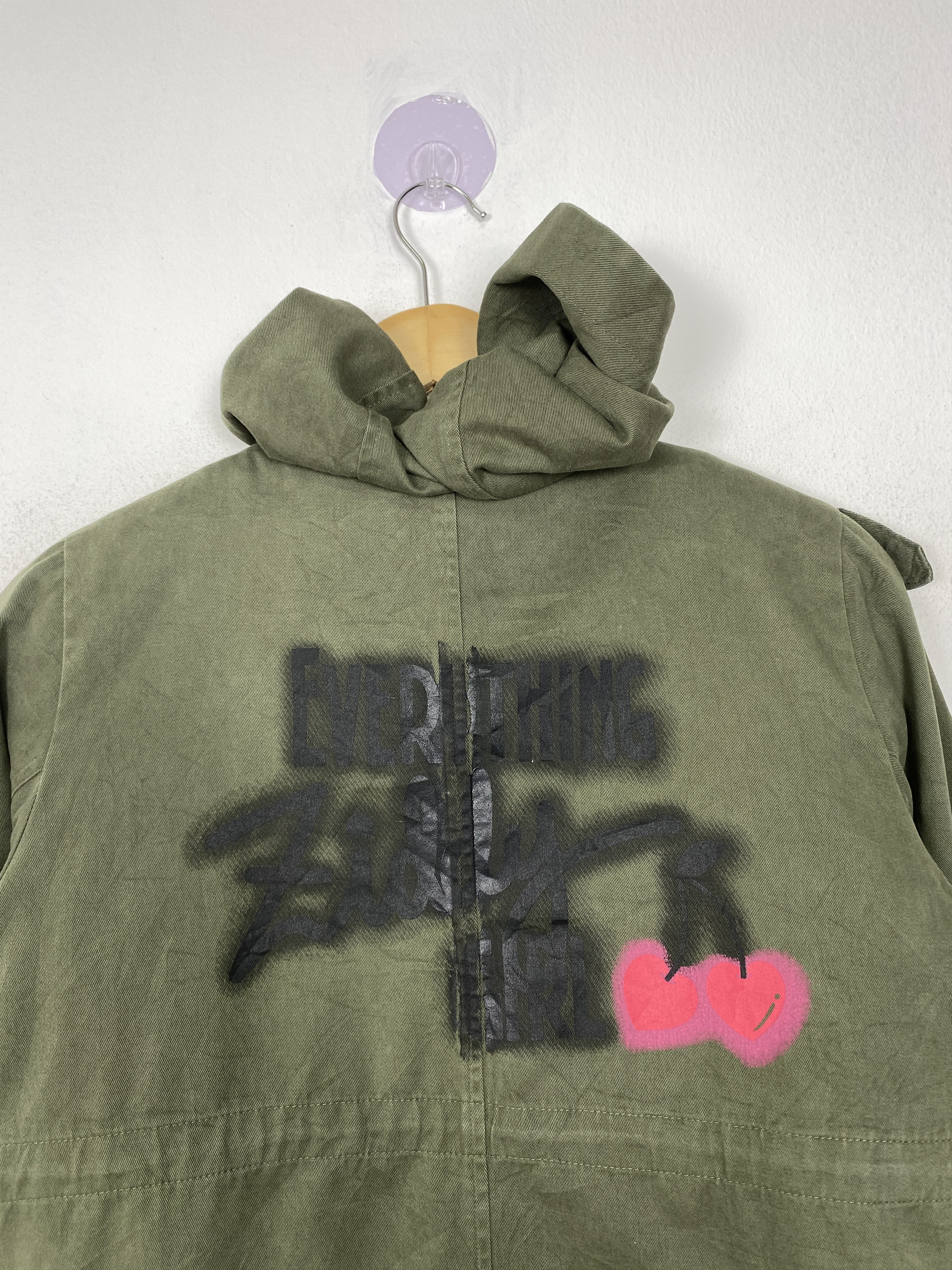 Japanese Brand Vintage Japanese Brand Hoodie Zip Up Parkas Jacket J1541 Size US S / EU 44-46 / 1 - 8 Thumbnail
