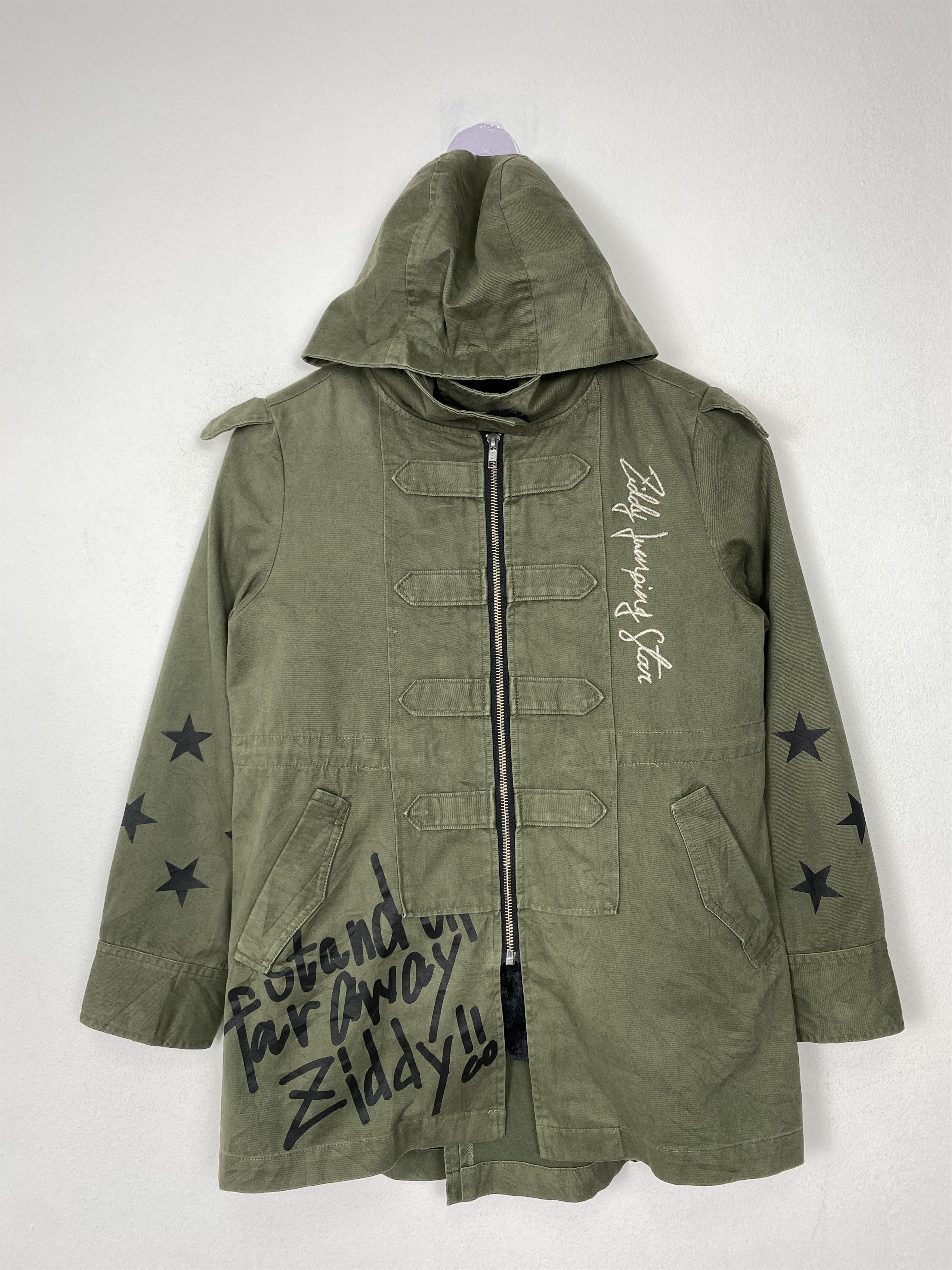 Japanese Brand Vintage Japanese Brand Hoodie Zip Up Parkas Jacket J1541 Size US S / EU 44-46 / 1 - 1 Thumbnail