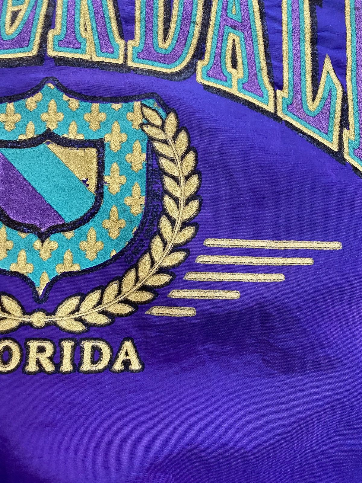 Vintage Vintage 90’s Surf Style Ft. Lauderdale 1/2 Zip Windbreaker Size US XL / EU 56 / 4 - 21 Thumbnail