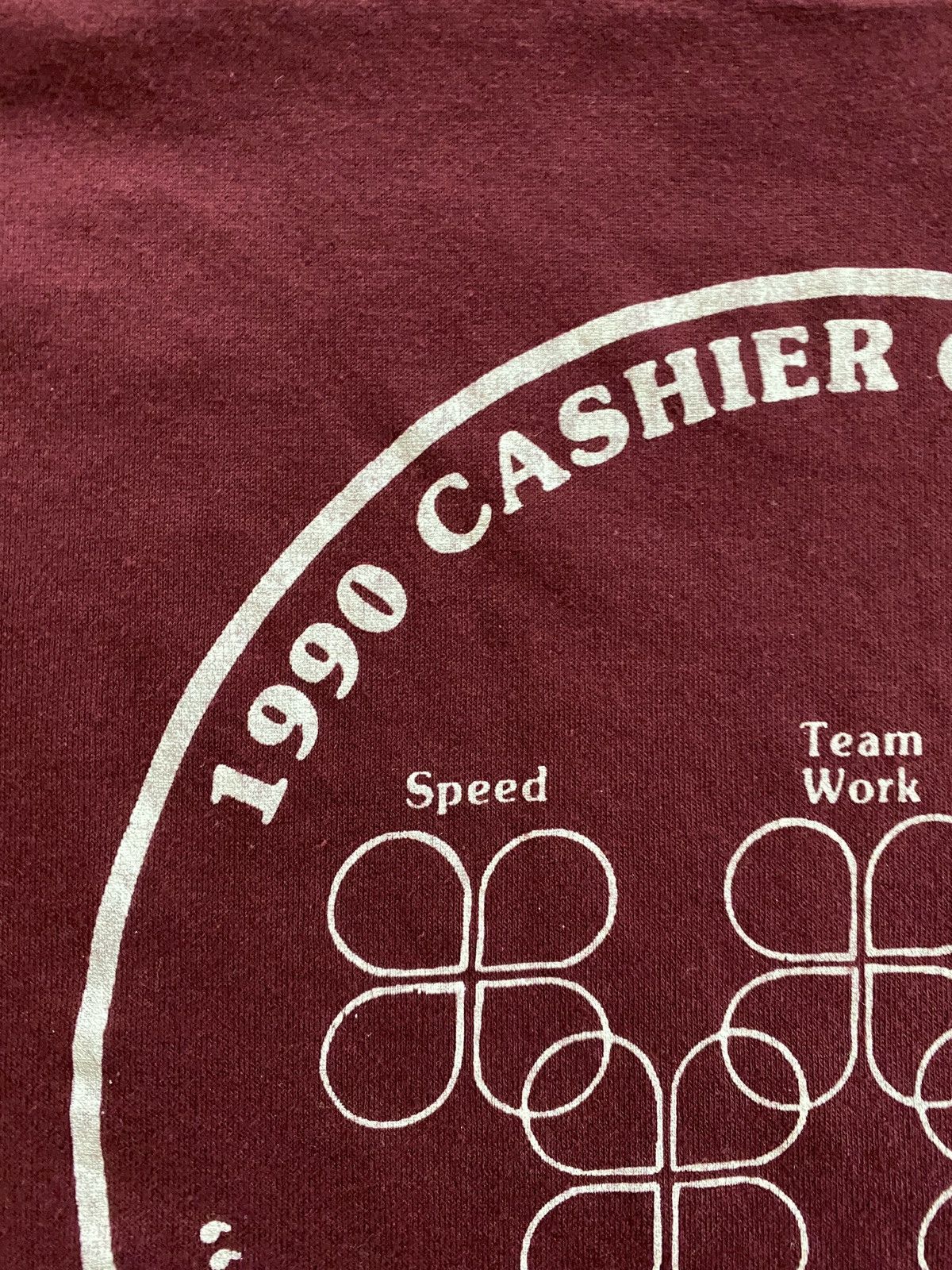 Jerzees Vintage ‘90 Cashier Olympics Single Stitch Sleeves Tee Size US L / EU 52-54 / 3 - 3 Thumbnail