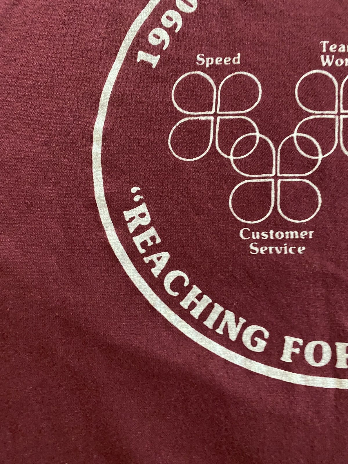 Jerzees Vintage ‘90 Cashier Olympics Single Stitch Sleeves Tee Size US L / EU 52-54 / 3 - 5 Thumbnail