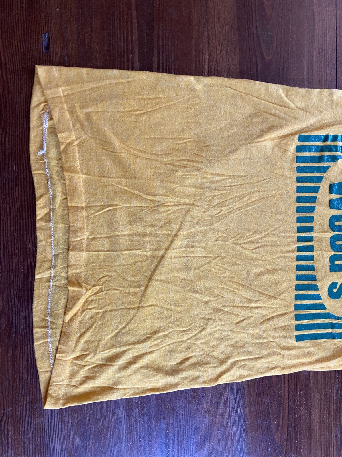 Vintage Vintage 80’s Wood’s College Lane Thin Single Stitch Tee Size US S / EU 44-46 / 1 - 13 Thumbnail