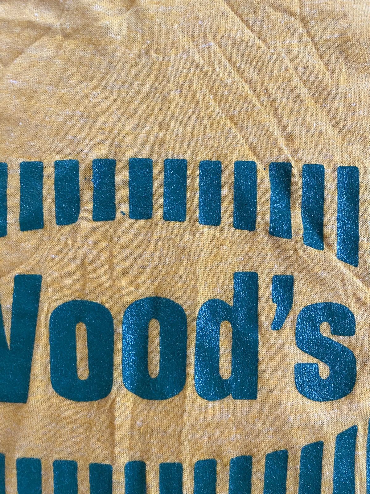 Vintage Vintage 80’s Wood’s College Lane Thin Single Stitch Tee Size US S / EU 44-46 / 1 - 3 Thumbnail