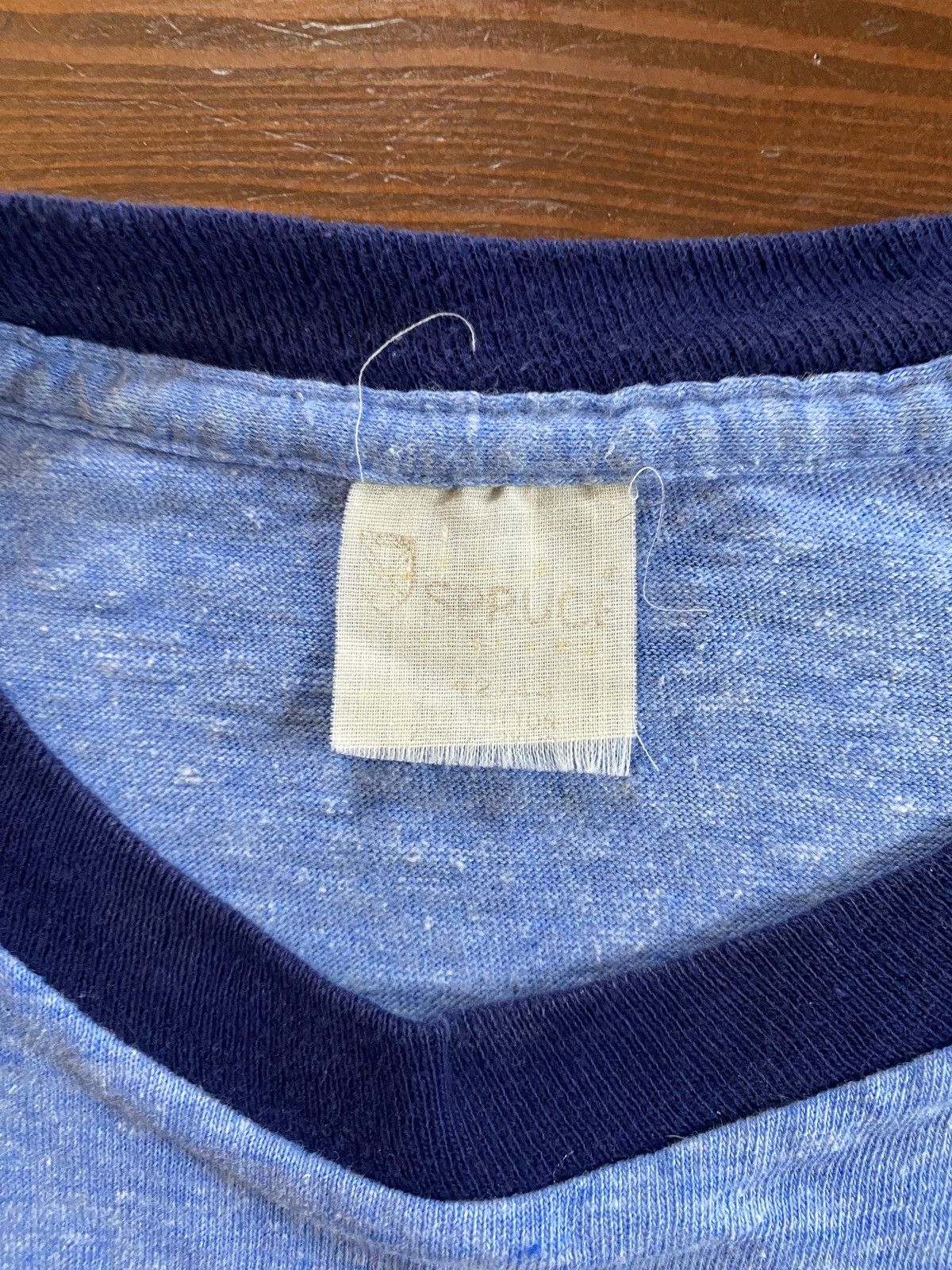 Spruce Vintage 70’s Lightning Class Crop Ringer Single Stitch Tee Size US M / EU 48-50 / 2 - 6 Thumbnail