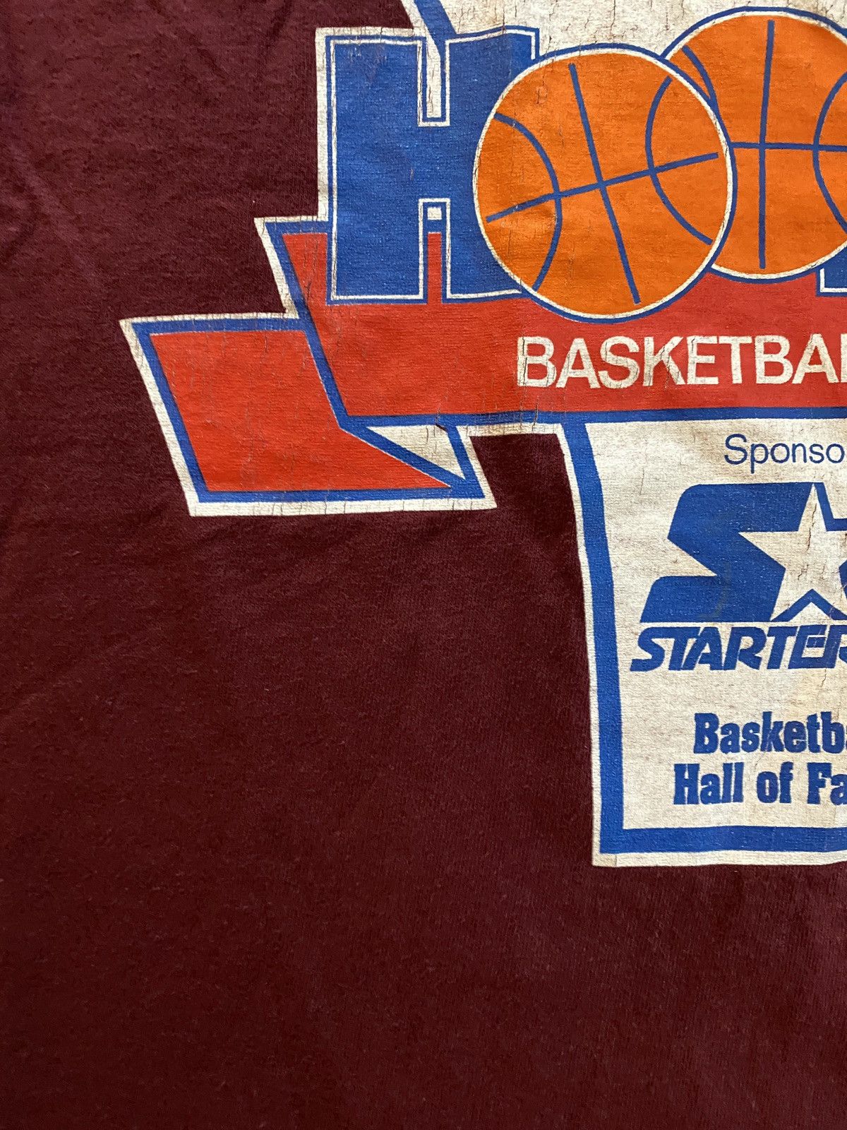 Starter Vintage 90’s Starter Basketball Hall Fame Single Stitch Tee Size US S / EU 44-46 / 1 - 6 Thumbnail