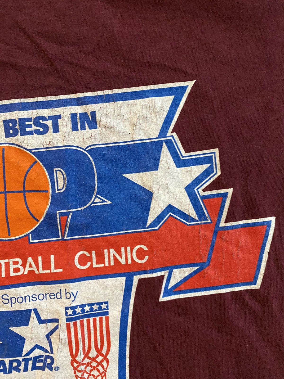 Starter Vintage 90’s Starter Basketball Hall Fame Single Stitch Tee Size US S / EU 44-46 / 1 - 5 Thumbnail