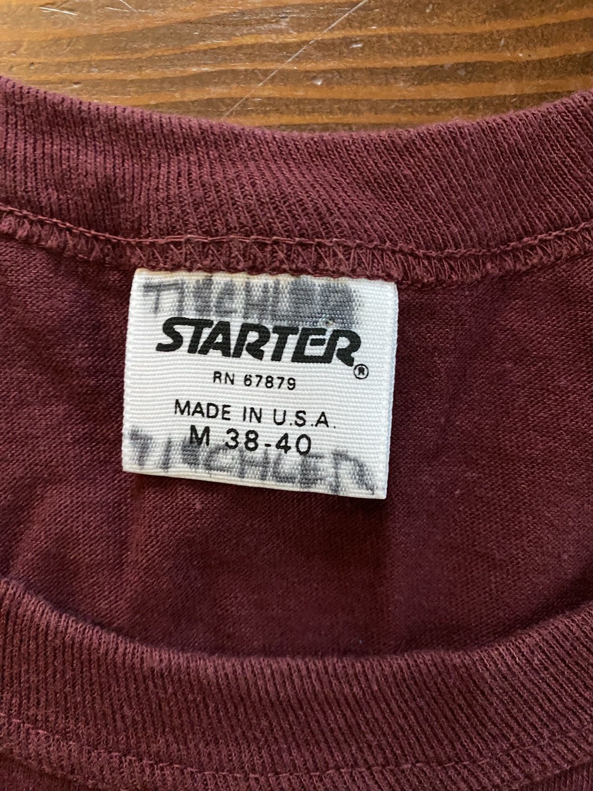 Starter Vintage 90’s Starter Basketball Hall Fame Single Stitch Tee Size US S / EU 44-46 / 1 - 11 Thumbnail