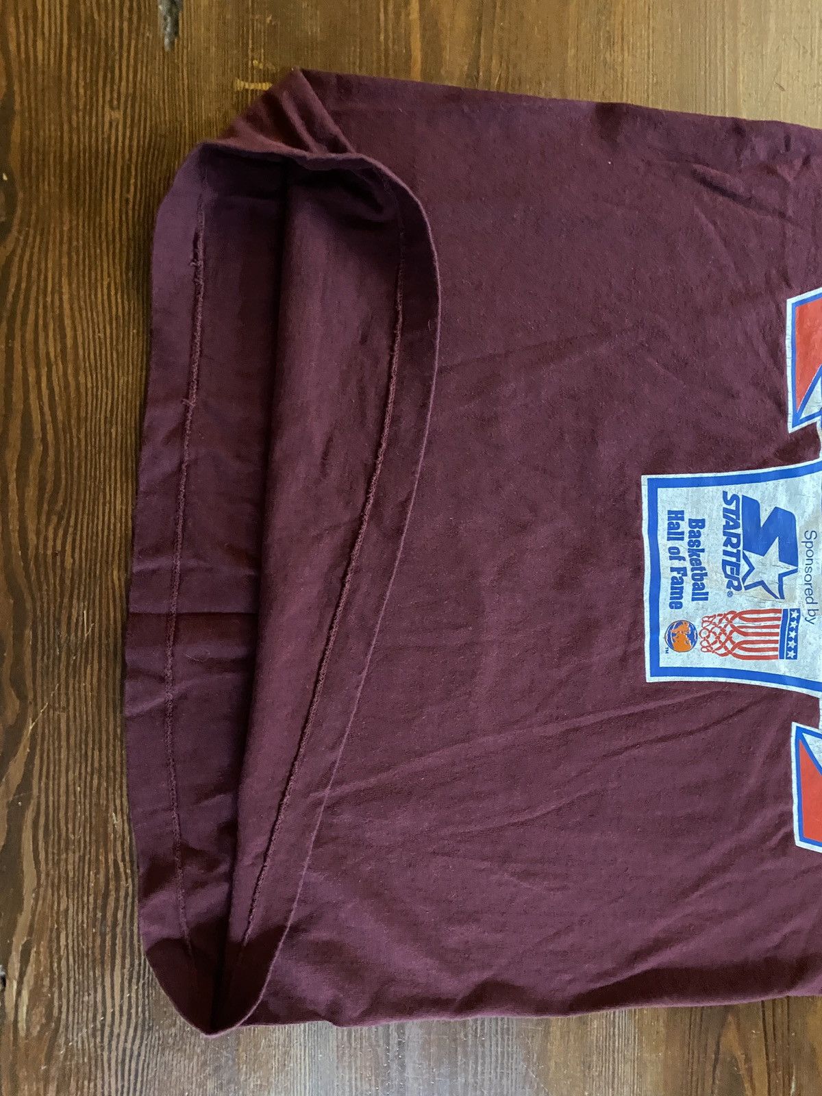 Starter Vintage 90’s Starter Basketball Hall Fame Single Stitch Tee Size US S / EU 44-46 / 1 - 14 Thumbnail