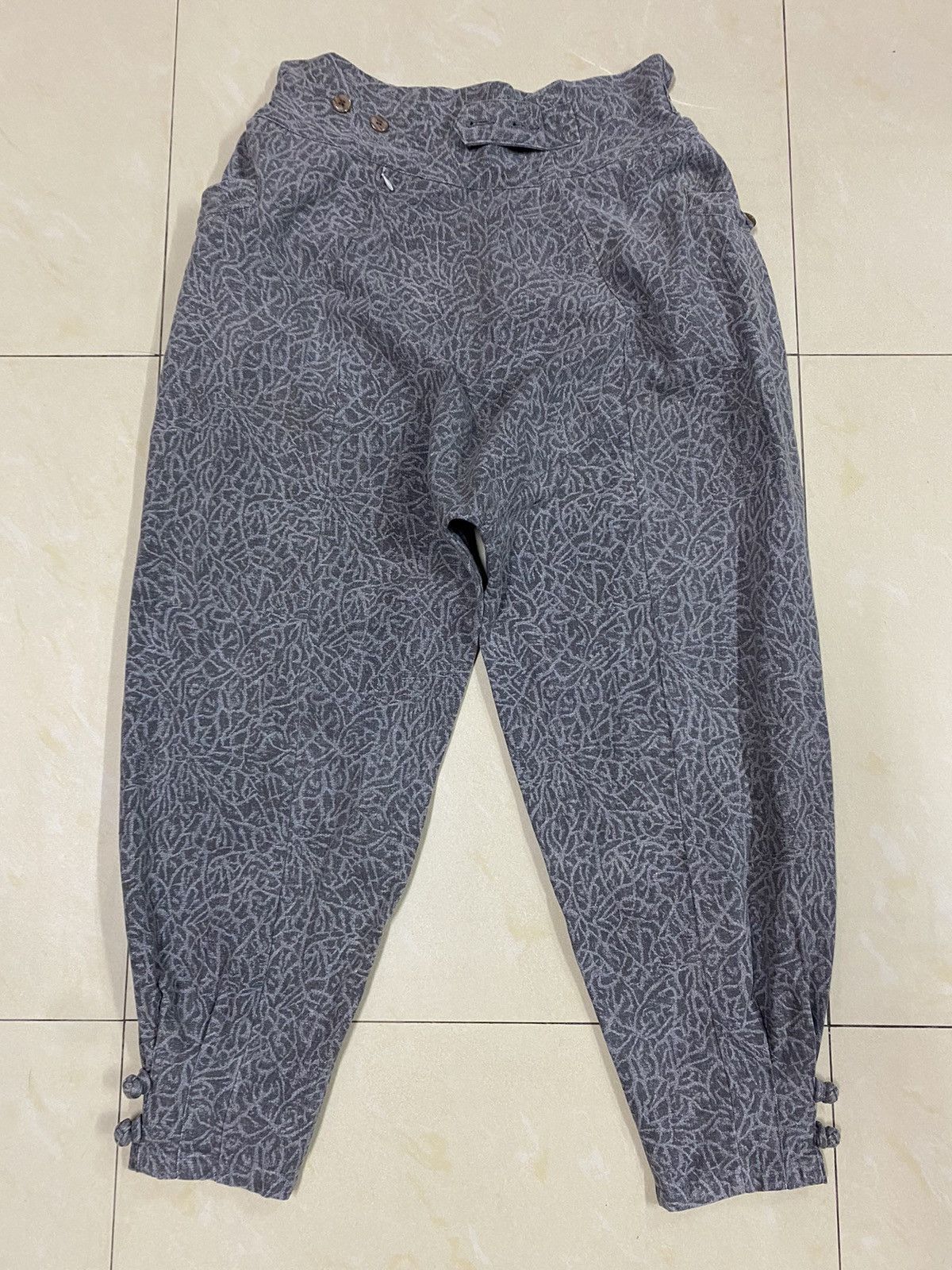 Balloon Pants Yohji Yamamoto Inspired Adjustable Waist