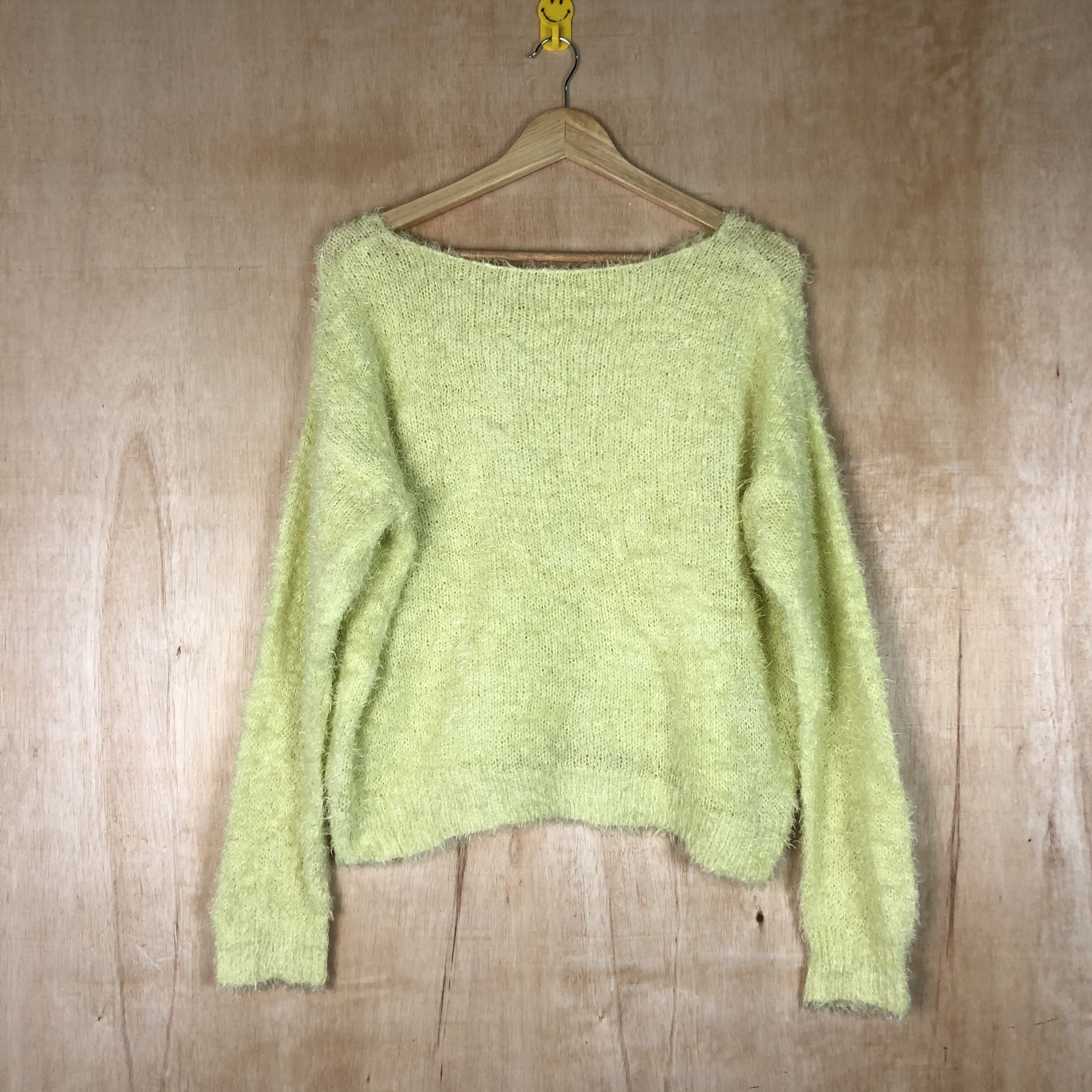 Homespun Knitwear DL GU mohair soft fur shag shaggy knitwear #c021DL Size US XL / EU 56 / 4 - 8 Thumbnail
