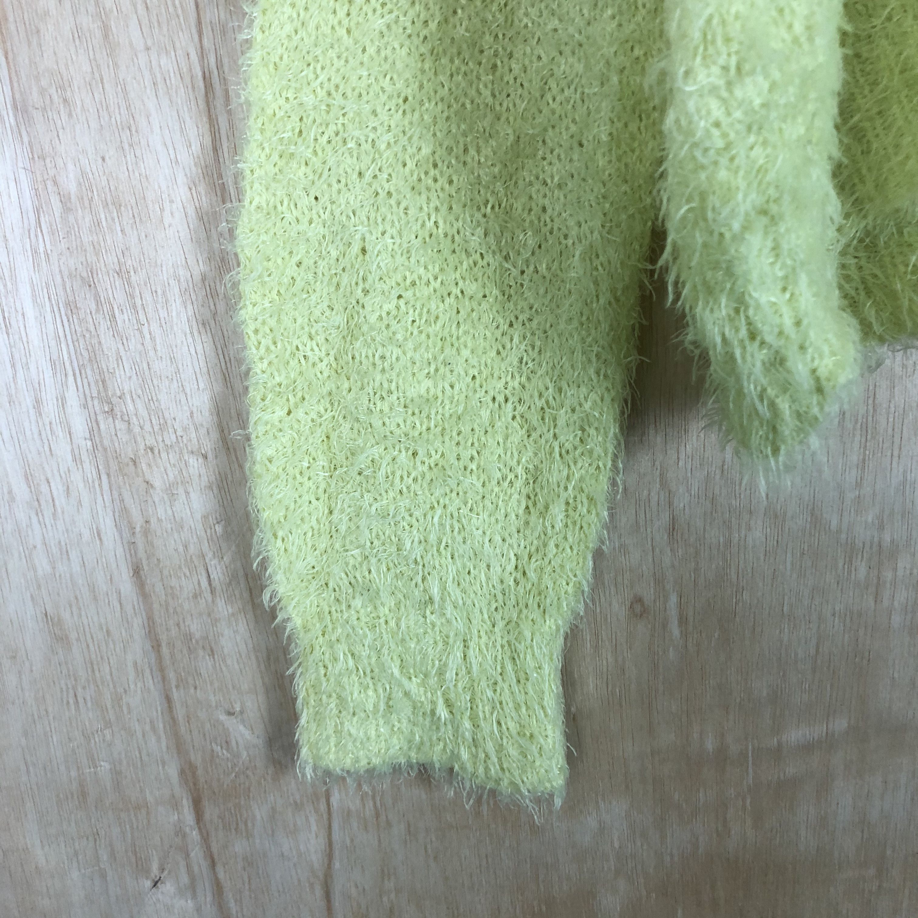 Homespun Knitwear DL GU mohair soft fur shag shaggy knitwear #c021DL Size US XL / EU 56 / 4 - 5 Thumbnail
