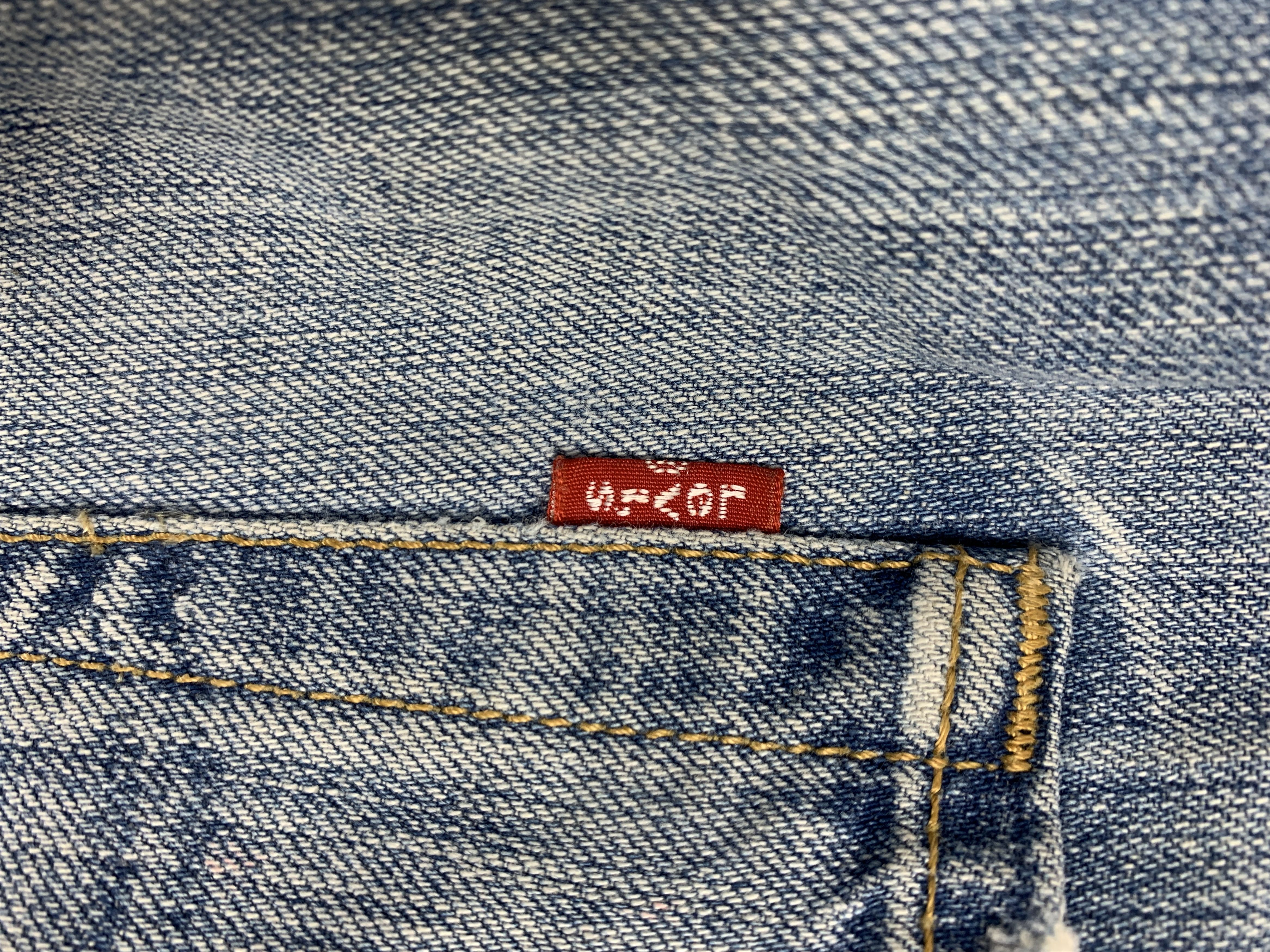 Levi's Vintage LEVI'S 501 Distressed Faded Jeans P0067 Size US 34 / EU 50 - 15 Thumbnail