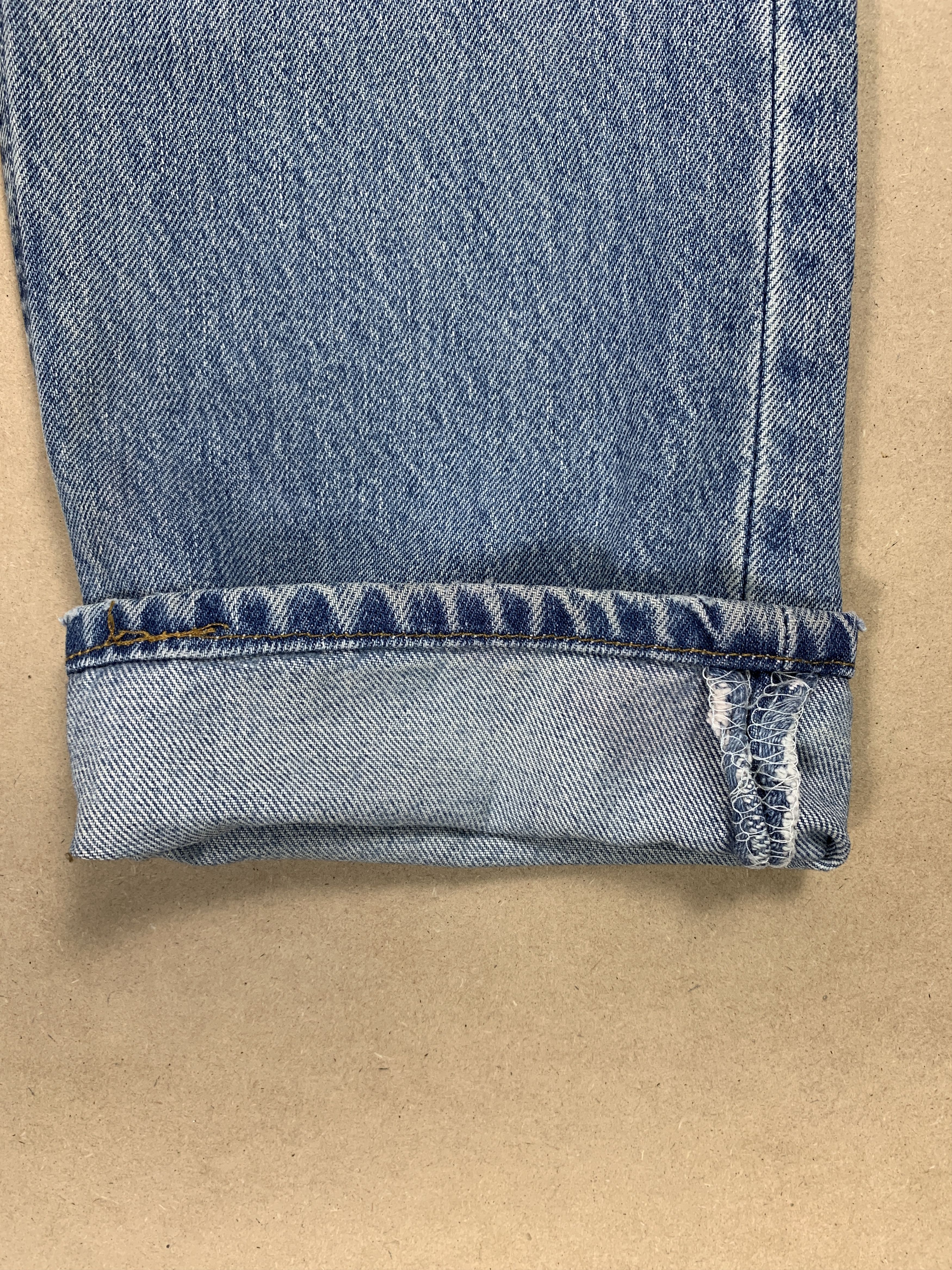 Levi's Vintage 90s LEVI'S 501 Faded Jeans P0112 Size US 32 / EU 48 - 4 Thumbnail