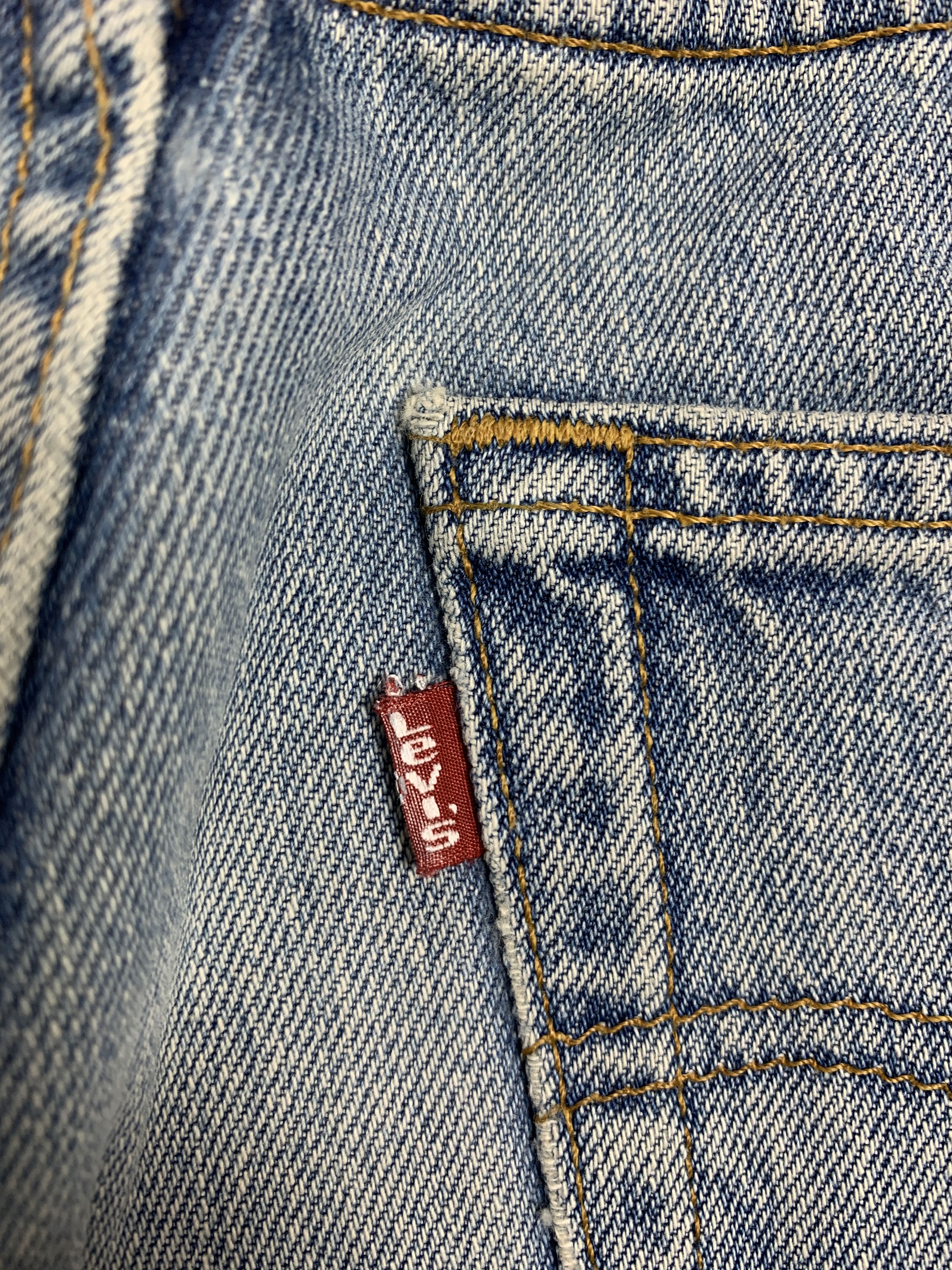 Levi's Vintage 90s LEVI'S 501 Faded Jeans P0112 Size US 32 / EU 48 - 8 Thumbnail