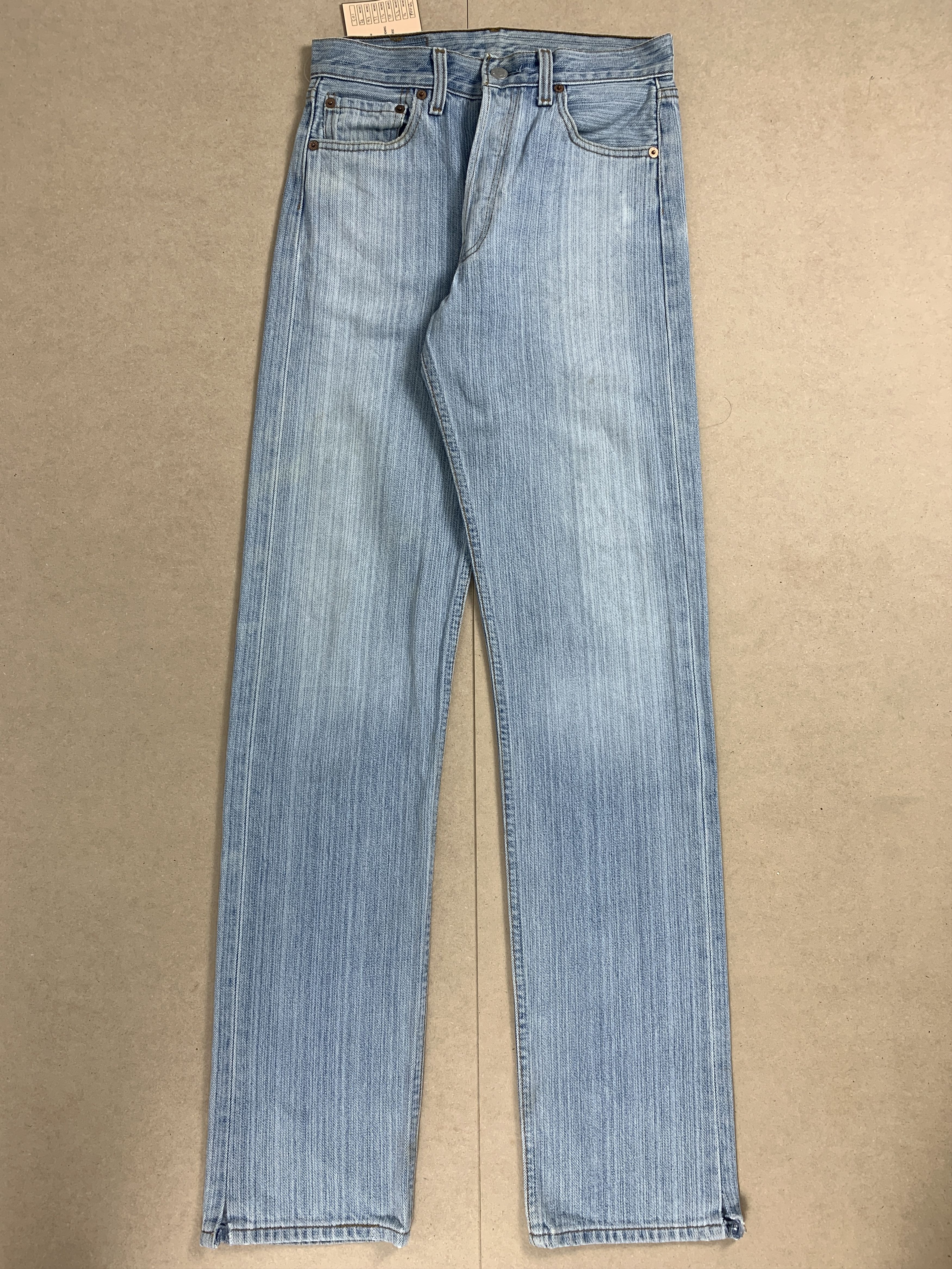 Levi's × Vintage Vintage LEVI'S 501 Distressed Faded Light wash Jeans Size US 26 / EU 42 - 2 Thumbnail