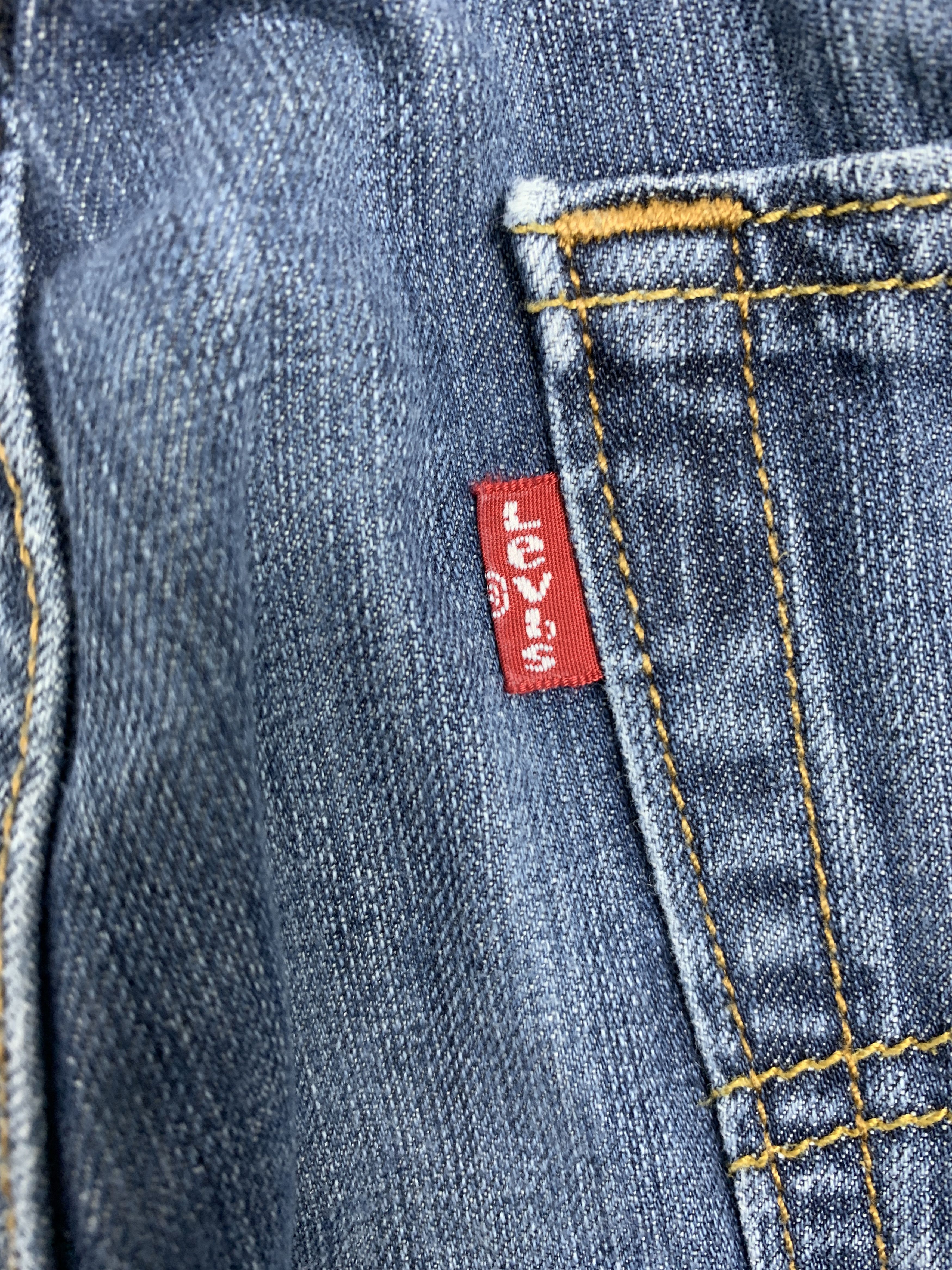 Levi's Vintage LEVI'S 527 Flared Bootcut Faded Mid Blue Jeans Size US 35 - 11 Thumbnail