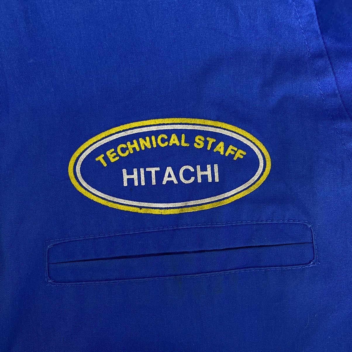 Japanese Brand HITACHI Japanese Brand Technical Staff Blue Bomber Jacket Size US L / EU 52-54 / 3 - 6 Thumbnail