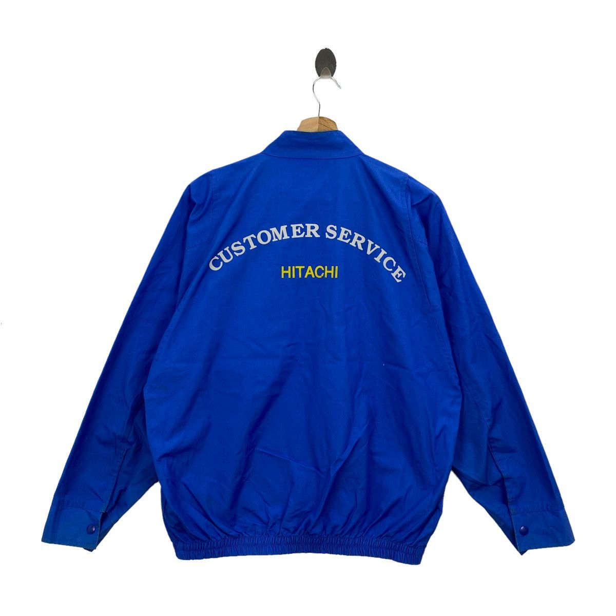 Japanese Brand HITACHI Japanese Brand Technical Staff Blue Bomber Jacket Size US L / EU 52-54 / 3 - 1 Thumbnail