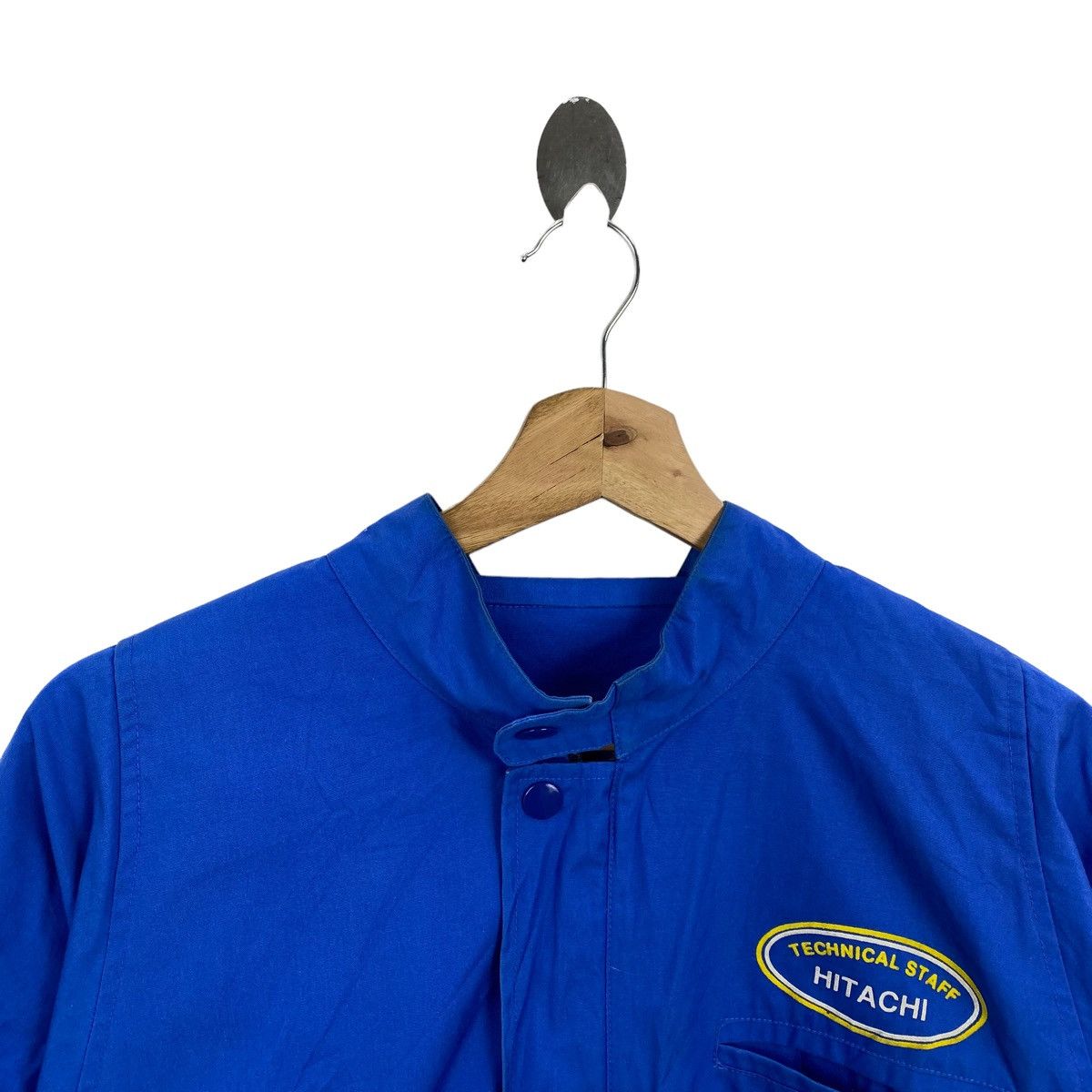 Japanese Brand HITACHI Japanese Brand Technical Staff Blue Bomber Jacket Size US L / EU 52-54 / 3 - 4 Thumbnail
