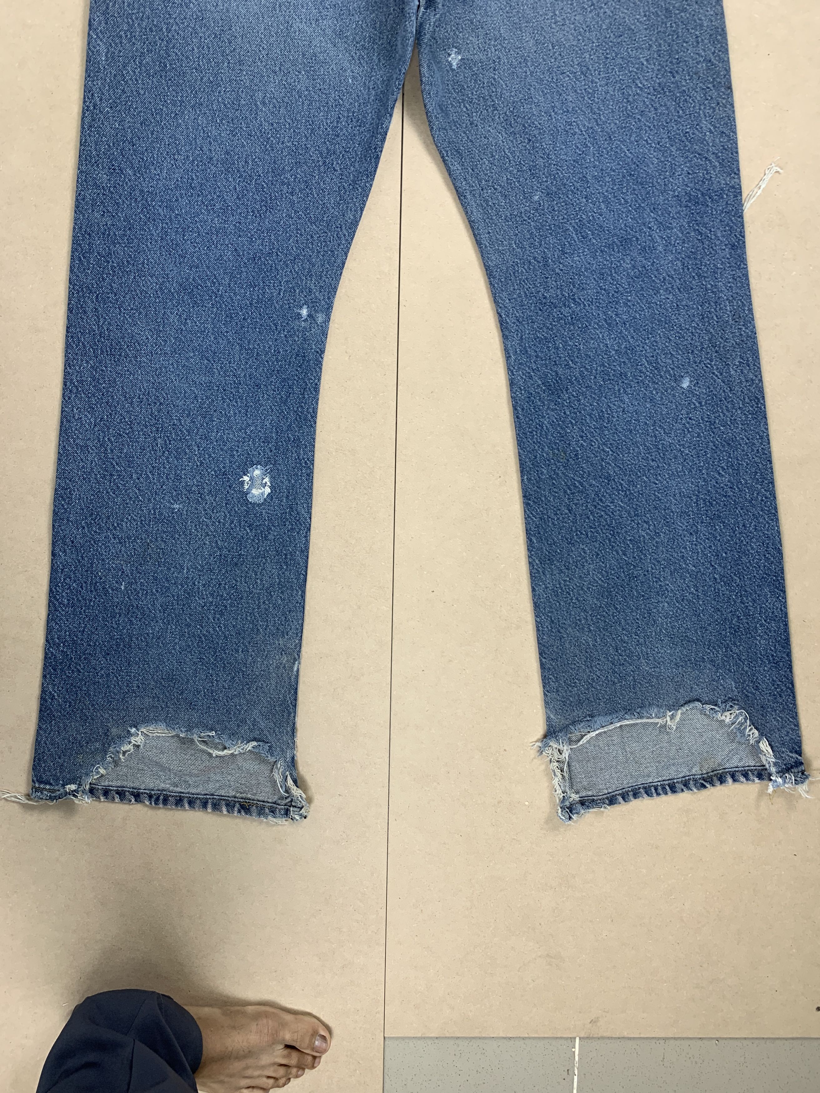 Levi's Vintage LEVI'S 517 Flared Bootcut Distressed Jeans P0360 Size US 36 / EU 52 - 9 Thumbnail