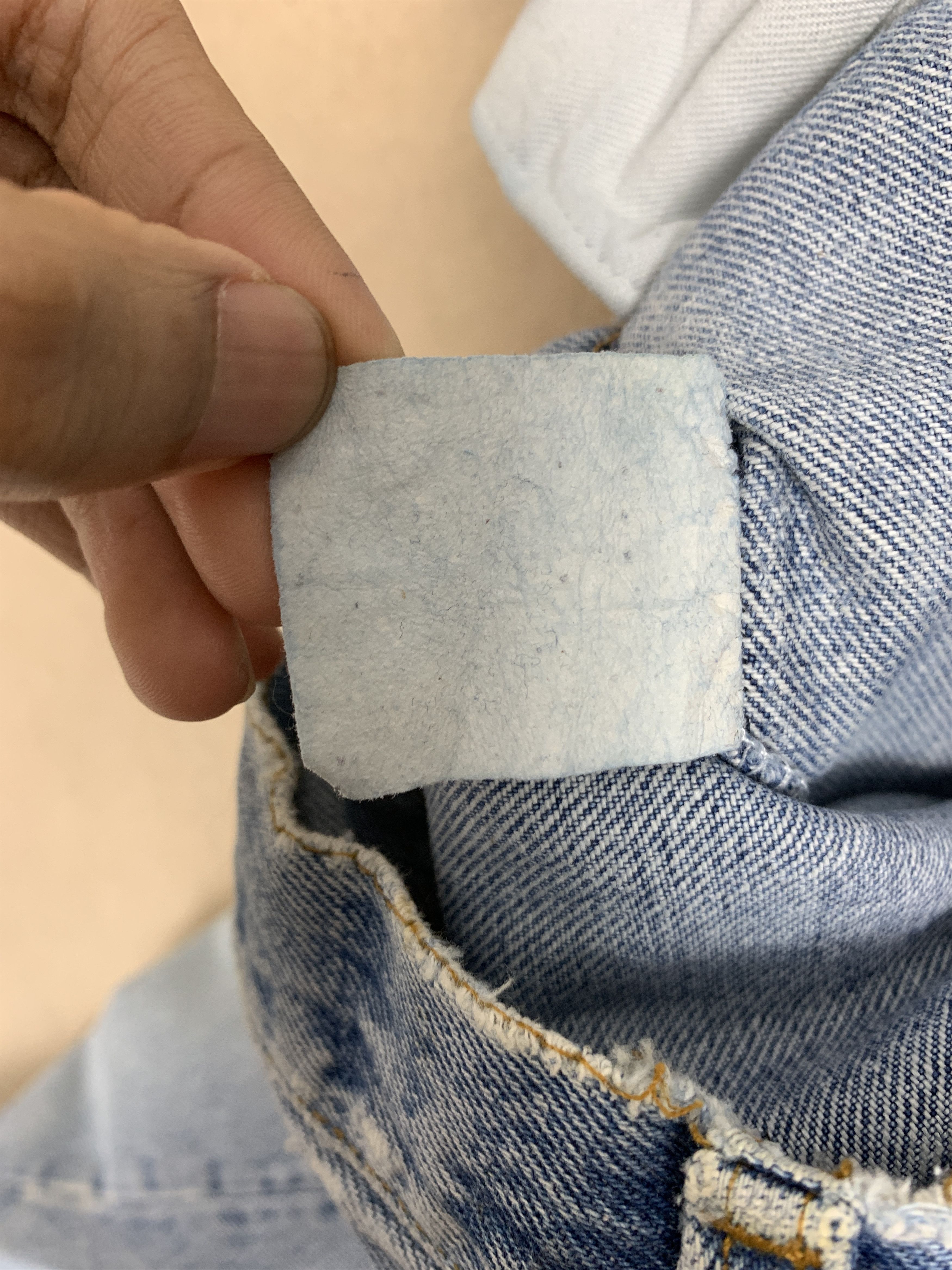 Levi's Vintage 80s LEVI'S 501 Faded Straight Cut Jeans P0134 Size US 31 - 17 Thumbnail