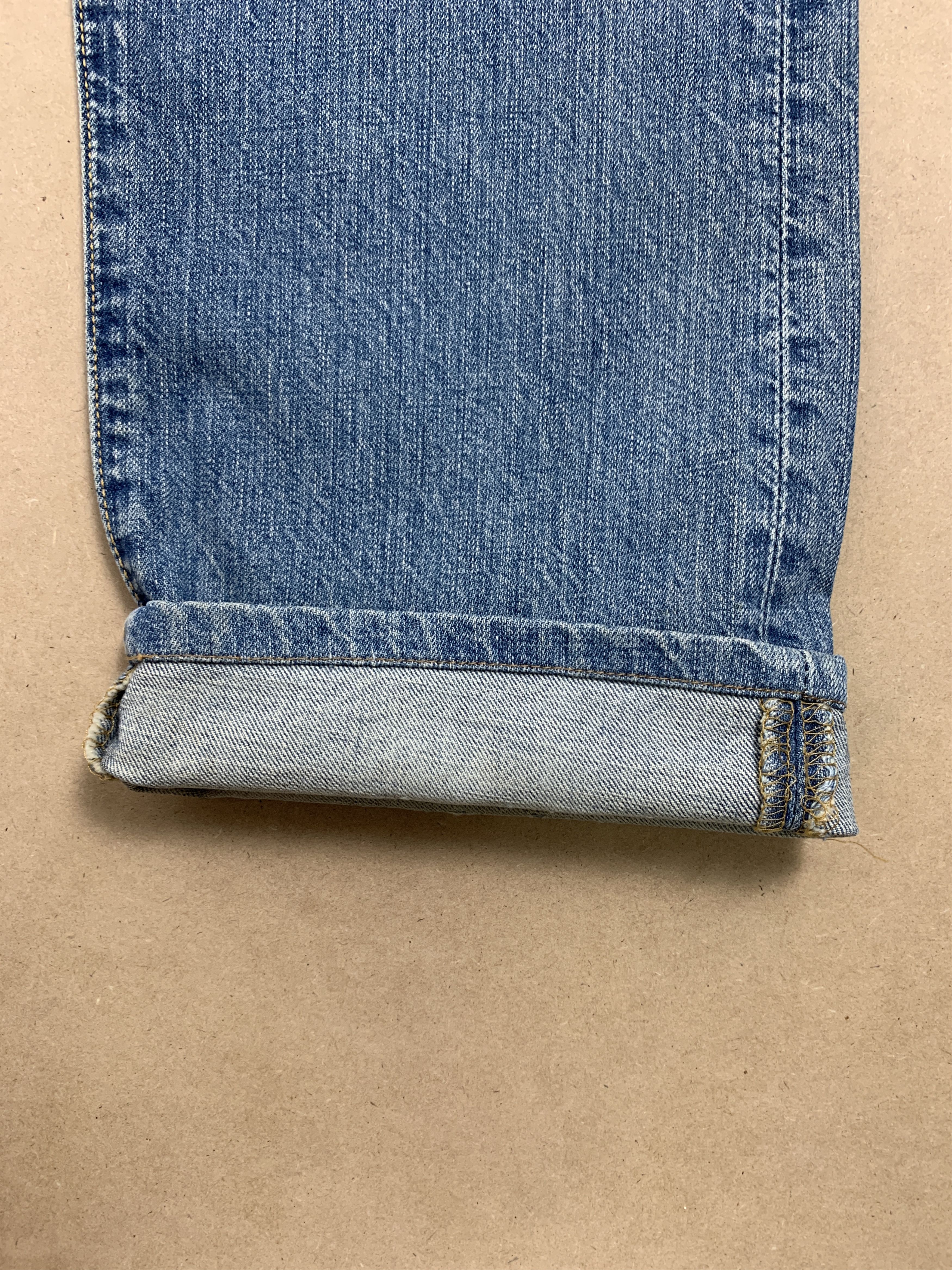 Levi's Vintage Y2K LEVI'S 501 Distressed Faded Mid Wash Jeans P0129 Size US 30 / EU 46 - 6 Thumbnail