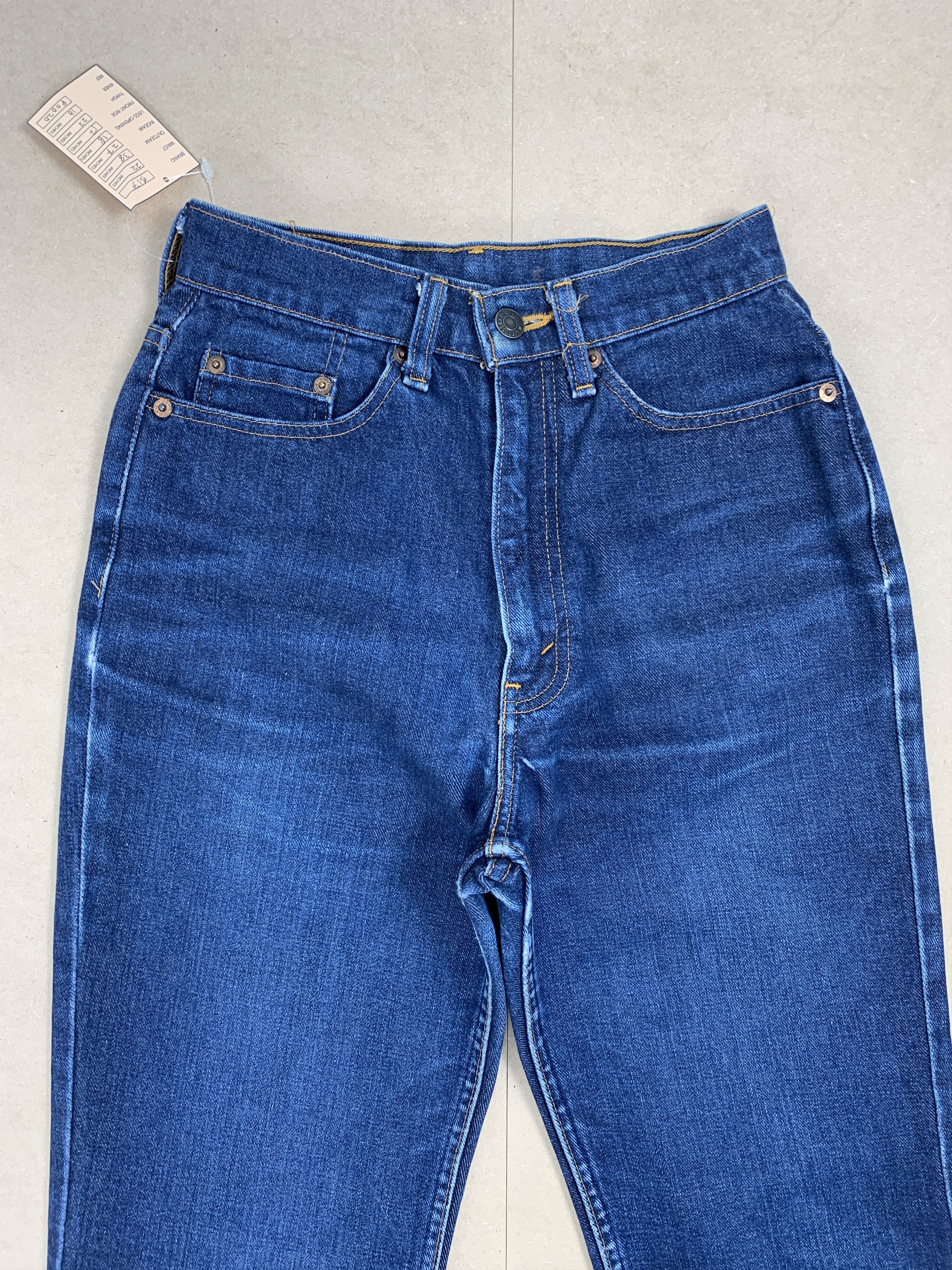 Levi's Vintage LEVI'S 517 Flare Bootcut Faded Jeans P0120 Size 22" - 2 Thumbnail