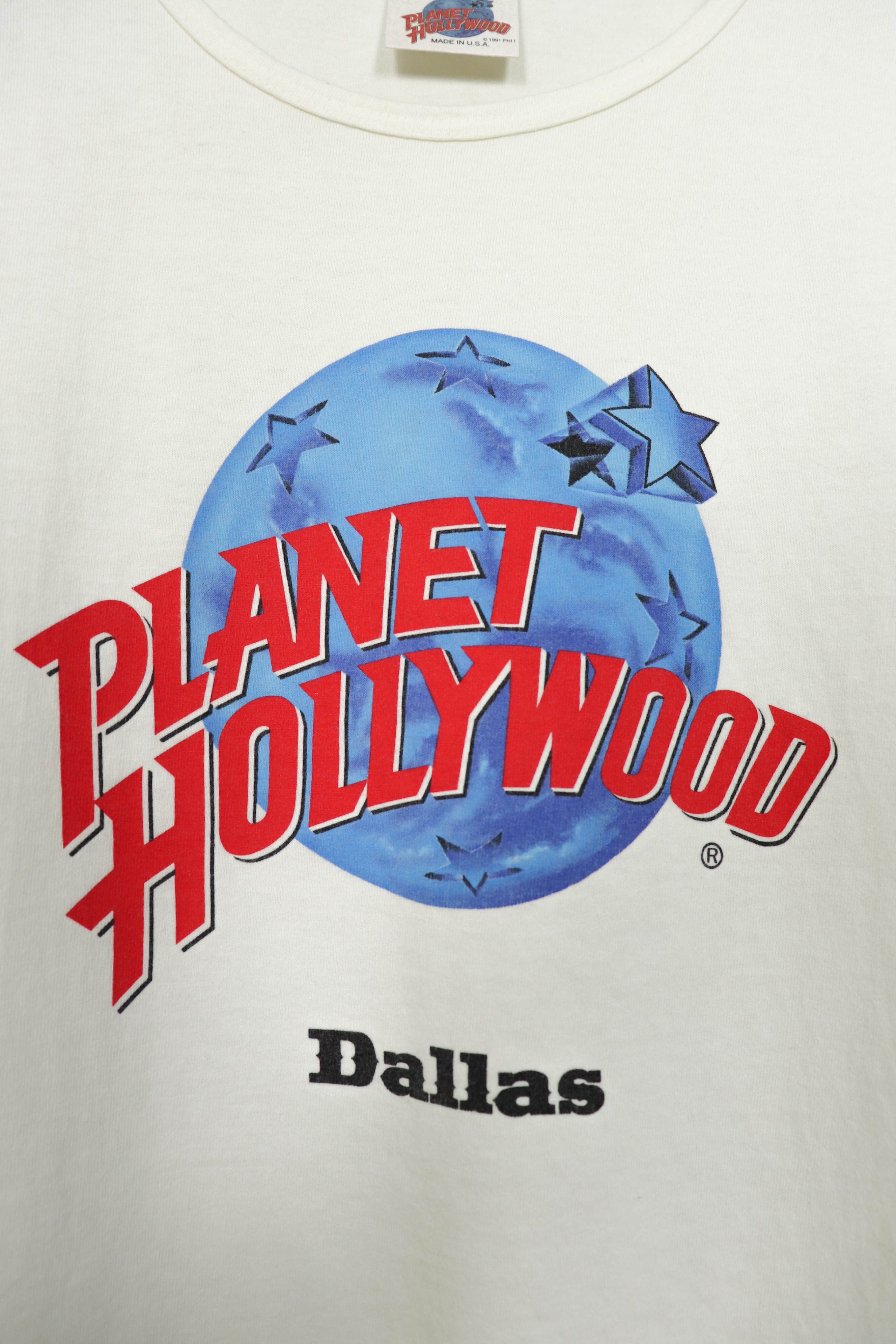 Planet Hollywood Planet Hollywood Dallas Vintage 90's Graphics Tank Top Tee Size US L / EU 52-54 / 3 - 4 Thumbnail