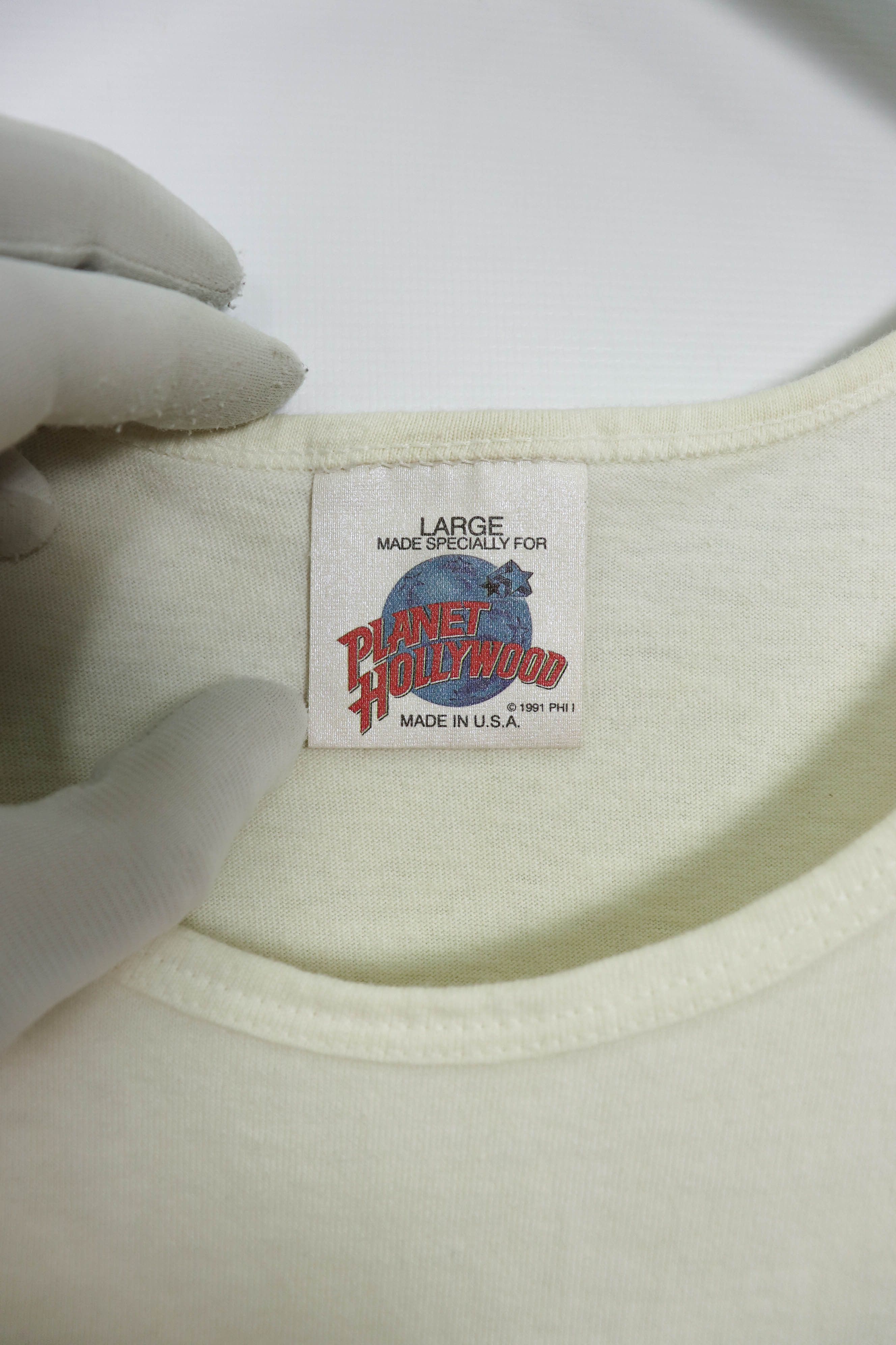 Planet Hollywood Planet Hollywood Dallas Vintage 90's Graphics Tank Top Tee Size US L / EU 52-54 / 3 - 7 Thumbnail