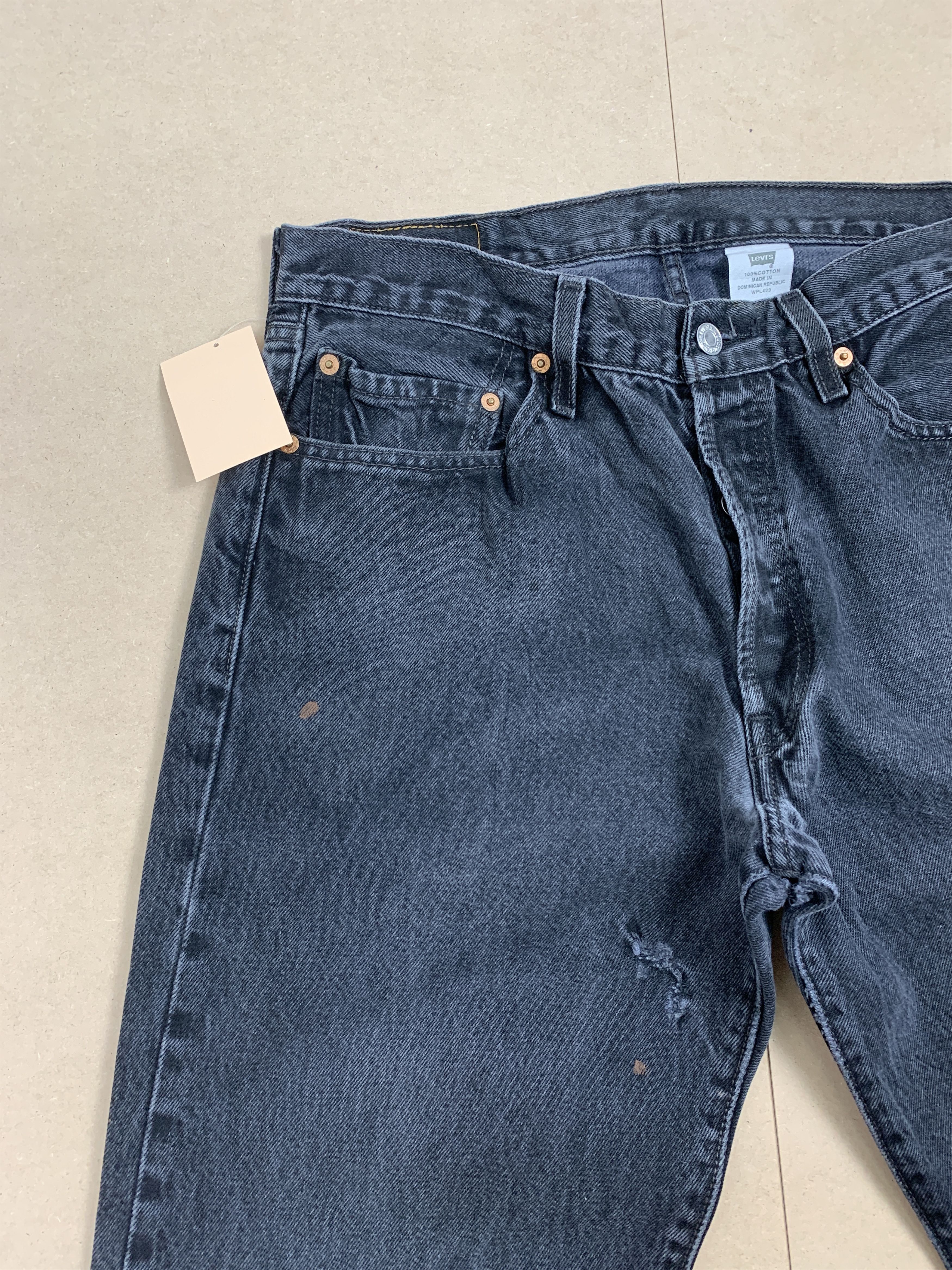 Levi's Vintage LEVI'S 501 Distressed Faded Straight Cut Jeans P0139 Size US 30 / EU 46 - 7 Thumbnail